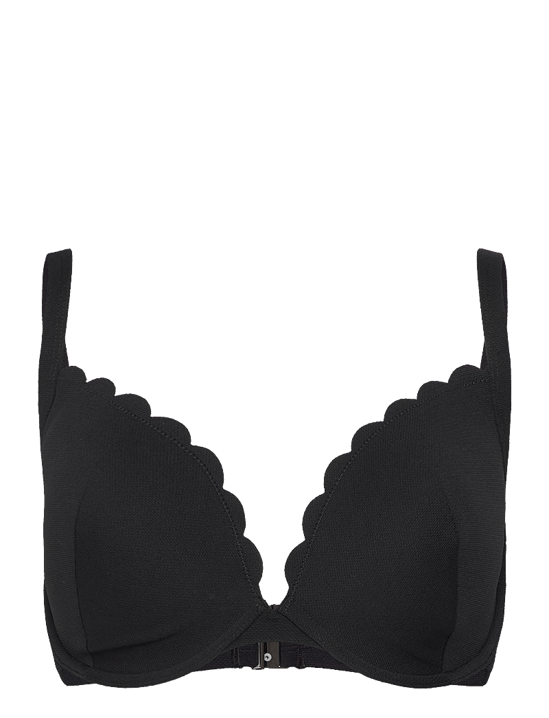 Hunkemöller - SCALLOP PP - bikini-oberteile mit bügel - caviar - 1