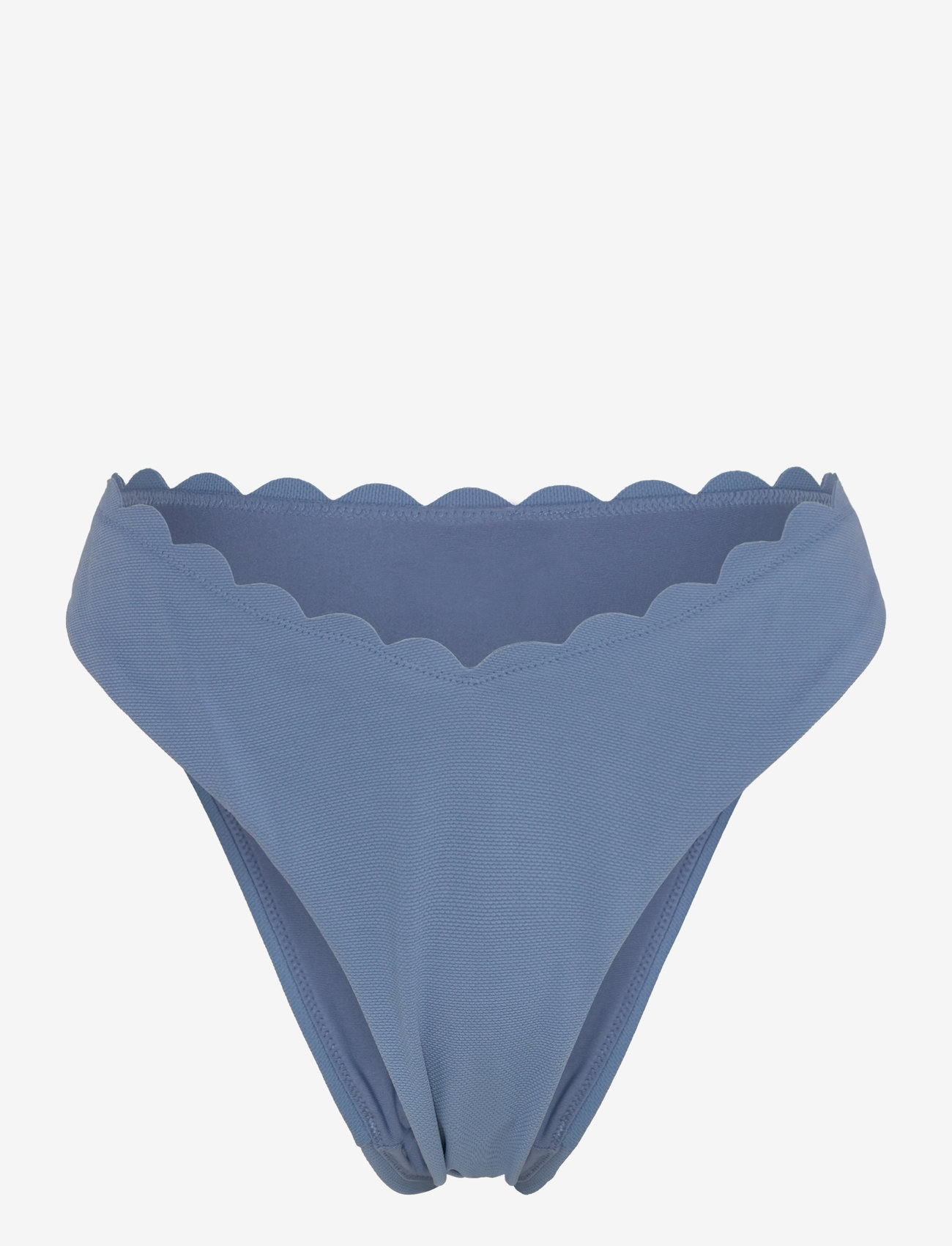 Hunkemöller - SCALLOP HIGH LEG R - bikinibriefs - blue horizon - 1