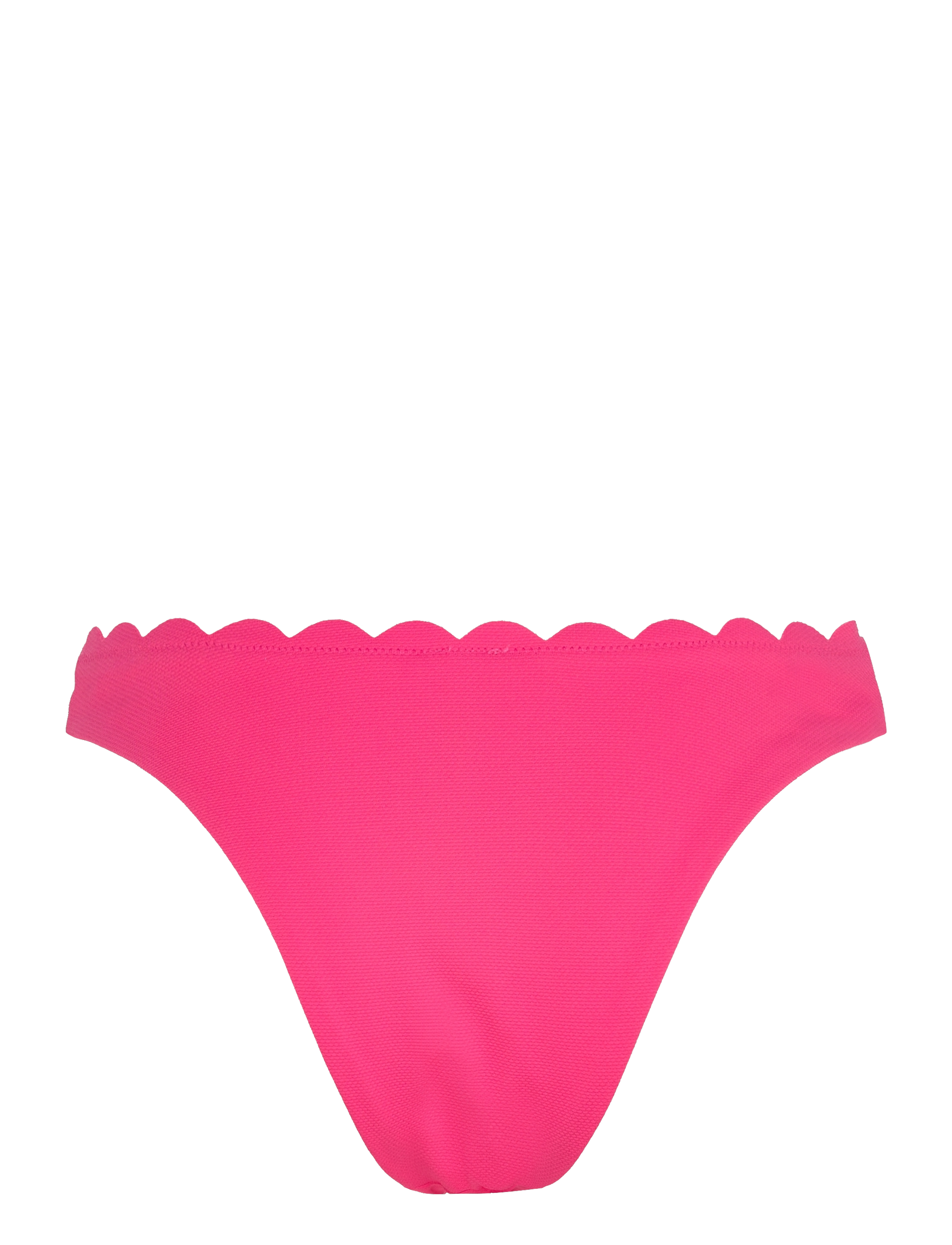 Hunkemöller - SCALLOP HIGH LEG R - bikinis brazilian - pink - 2