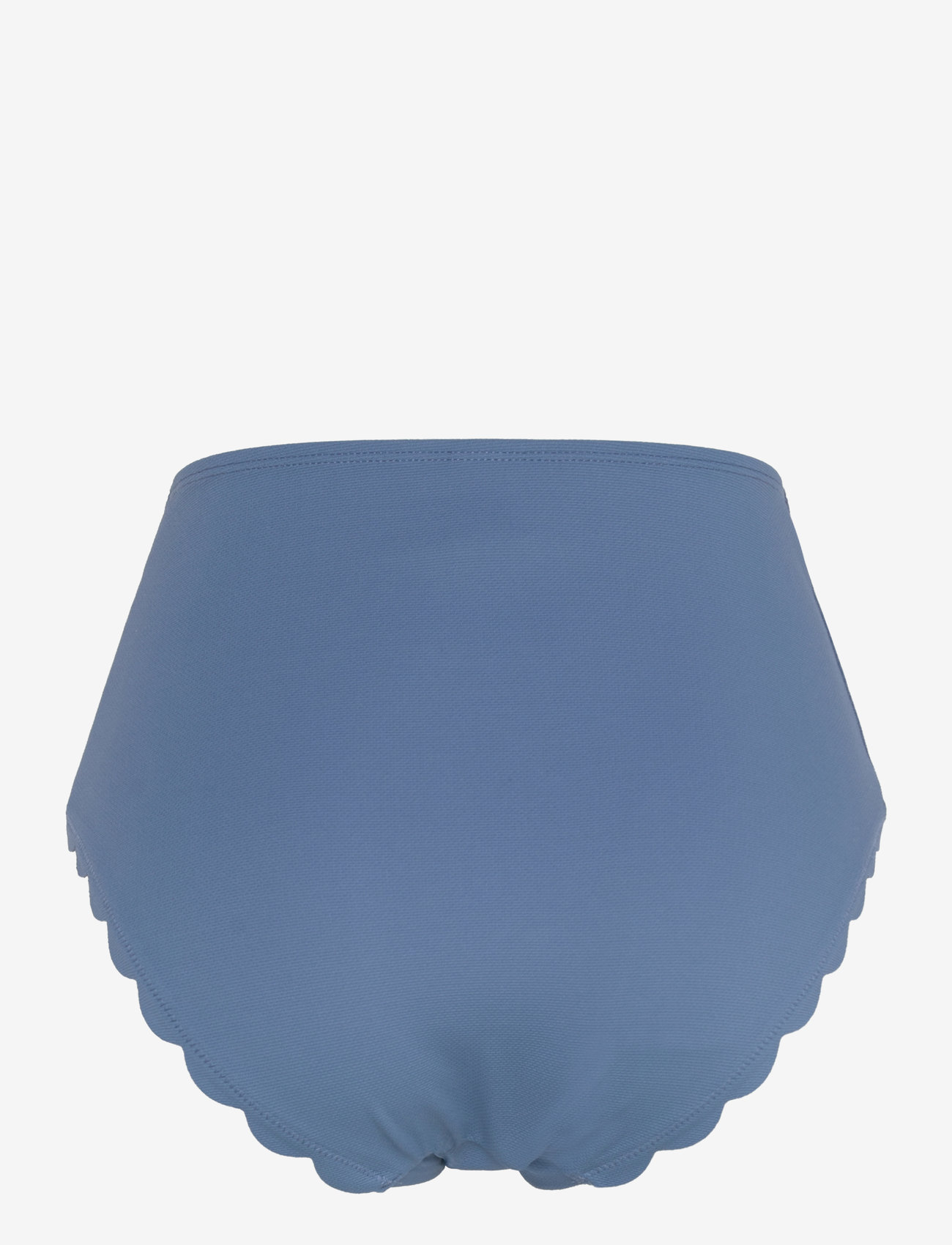 Hunkemöller - Scallop High Waist Rio Bikini Bottom - bikinihosen mit hoher taille - blue horizon - 2