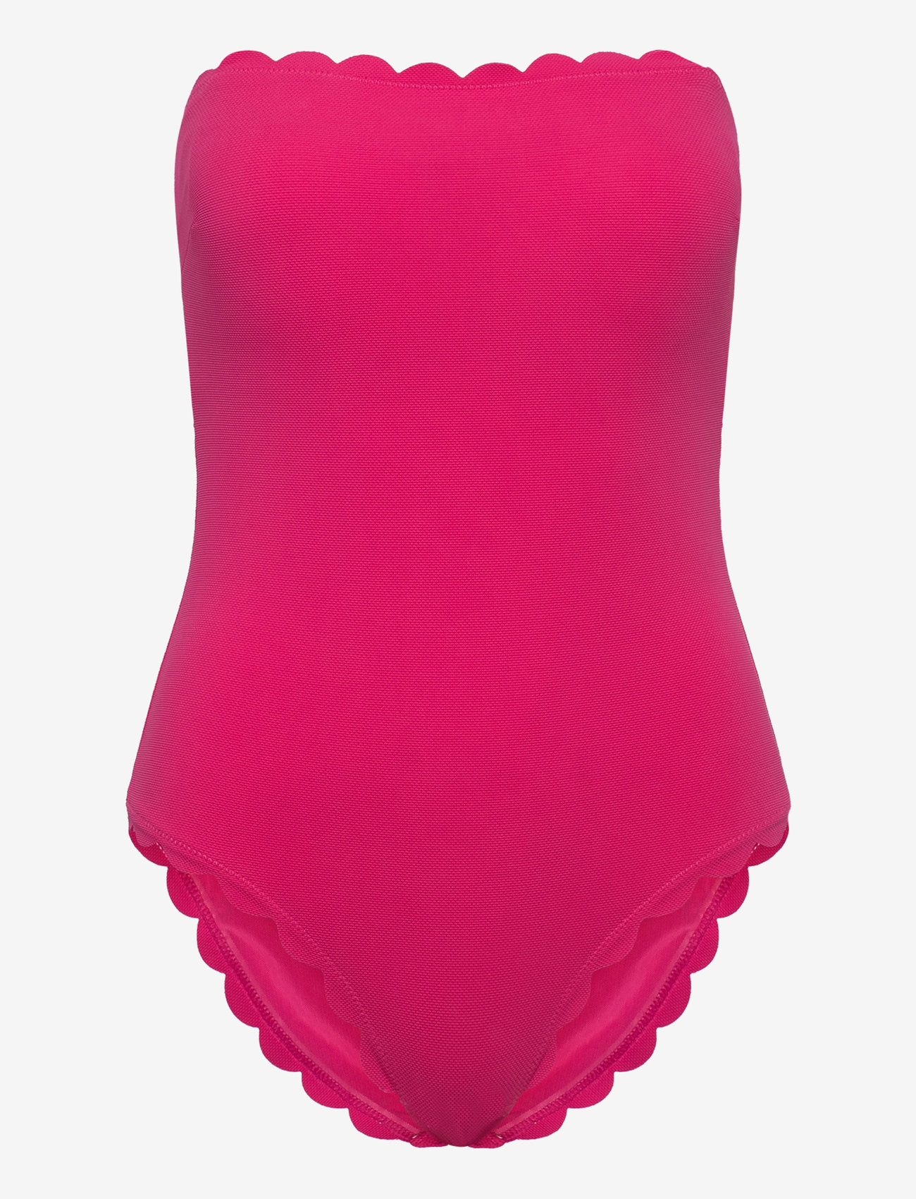 Hunkemöller - SCALLOP BANDEAU BS - baddräkter - pink - 3