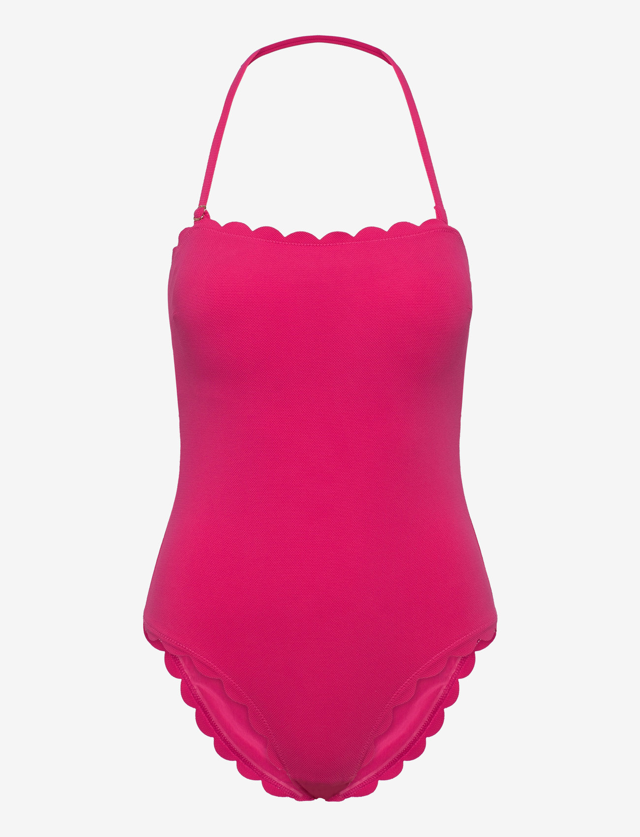 Hunkemöller - SCALLOP BANDEAU BS - baddräkter - pink - 5