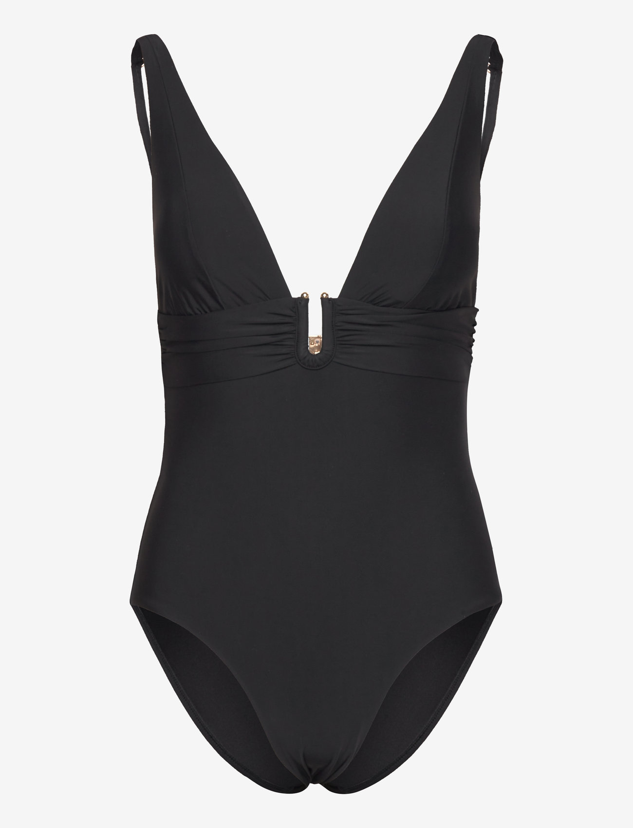 Hunkemöller - LUNA SHAPING BS U WIRE - badeanzüge - caviar - 0