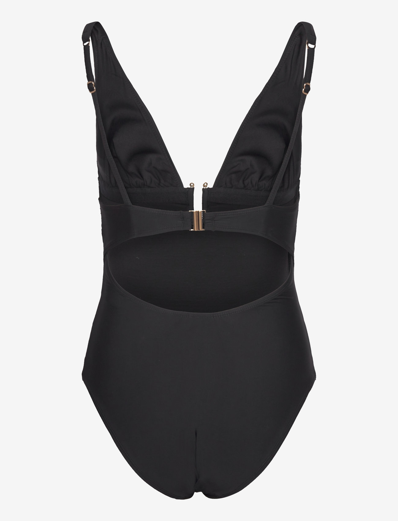 Hunkemöller - LUNA SHAPING BS U WIRE - badeanzüge - caviar - 1