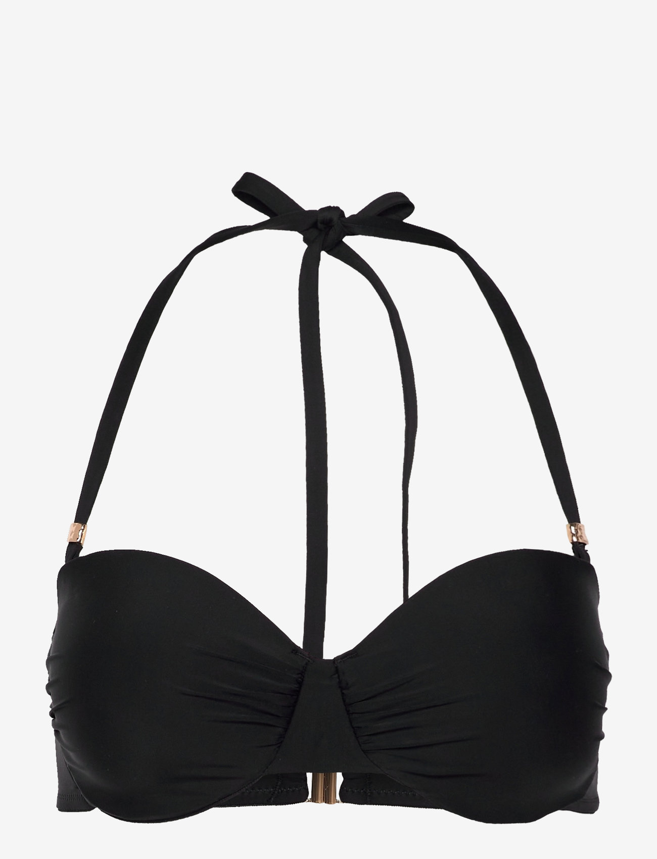 Hunkemöller - LUNA PB - paelast bikiinide ülaosad - caviar - 1