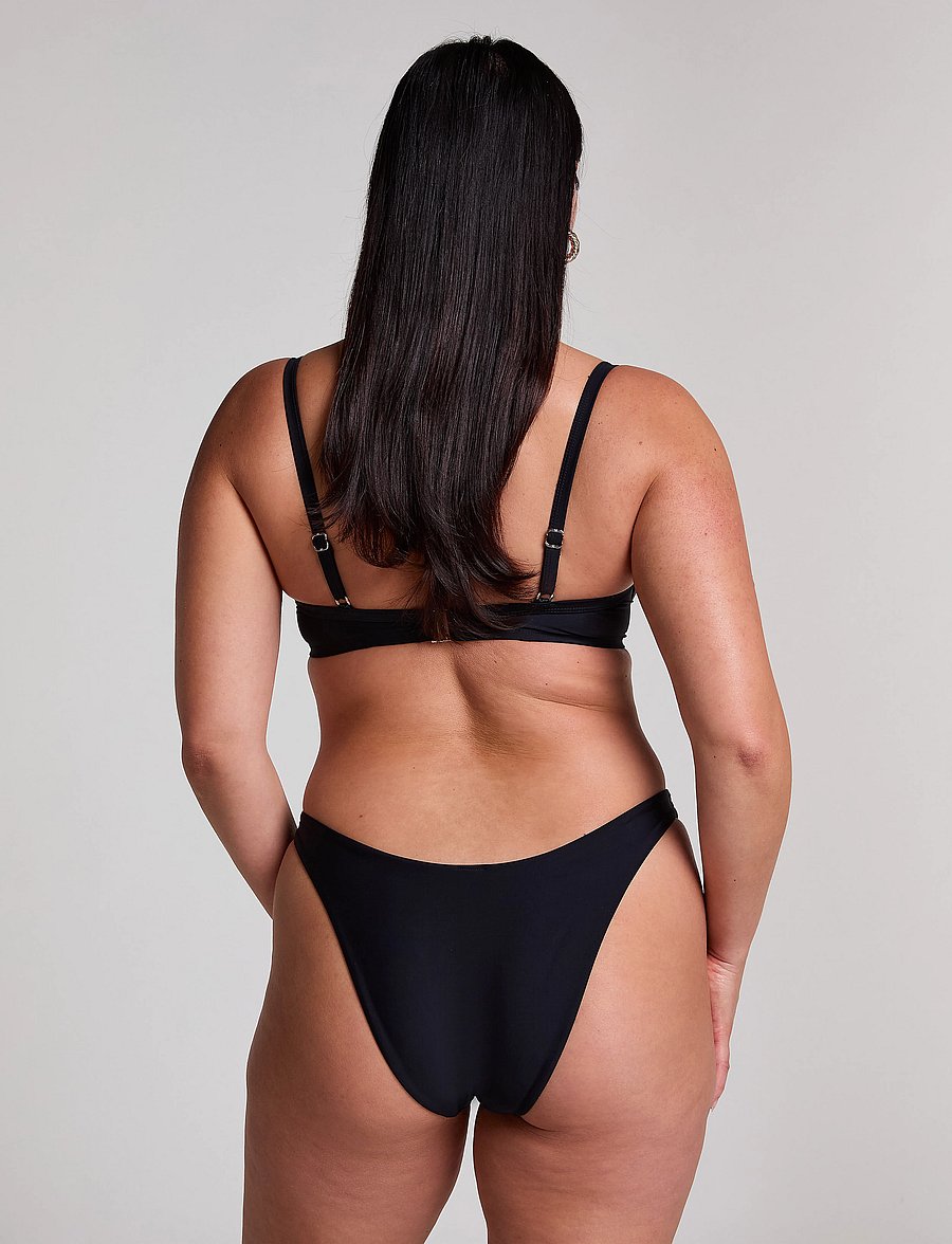 Hunkemöller - LUNA PP - tugikaartega bikiinirinnahoidjad - caviar - 0