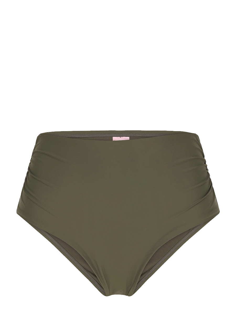 Hunkemöller - Luna High-Waisted Shaping Cheeky Bikini Bottoms - højtaljede bikinitrusser - deep depths - 1