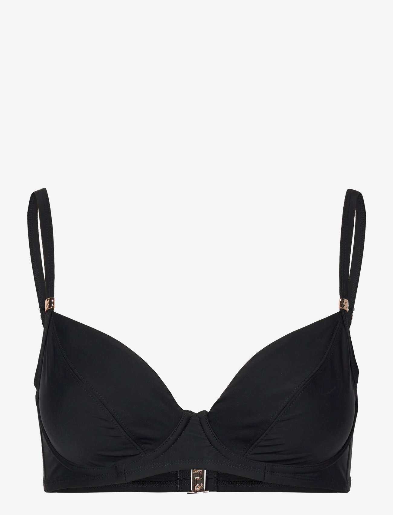 Hunkemöller - LUNA DEMI UF - bikinitoppe med bøjle - caviar - 1