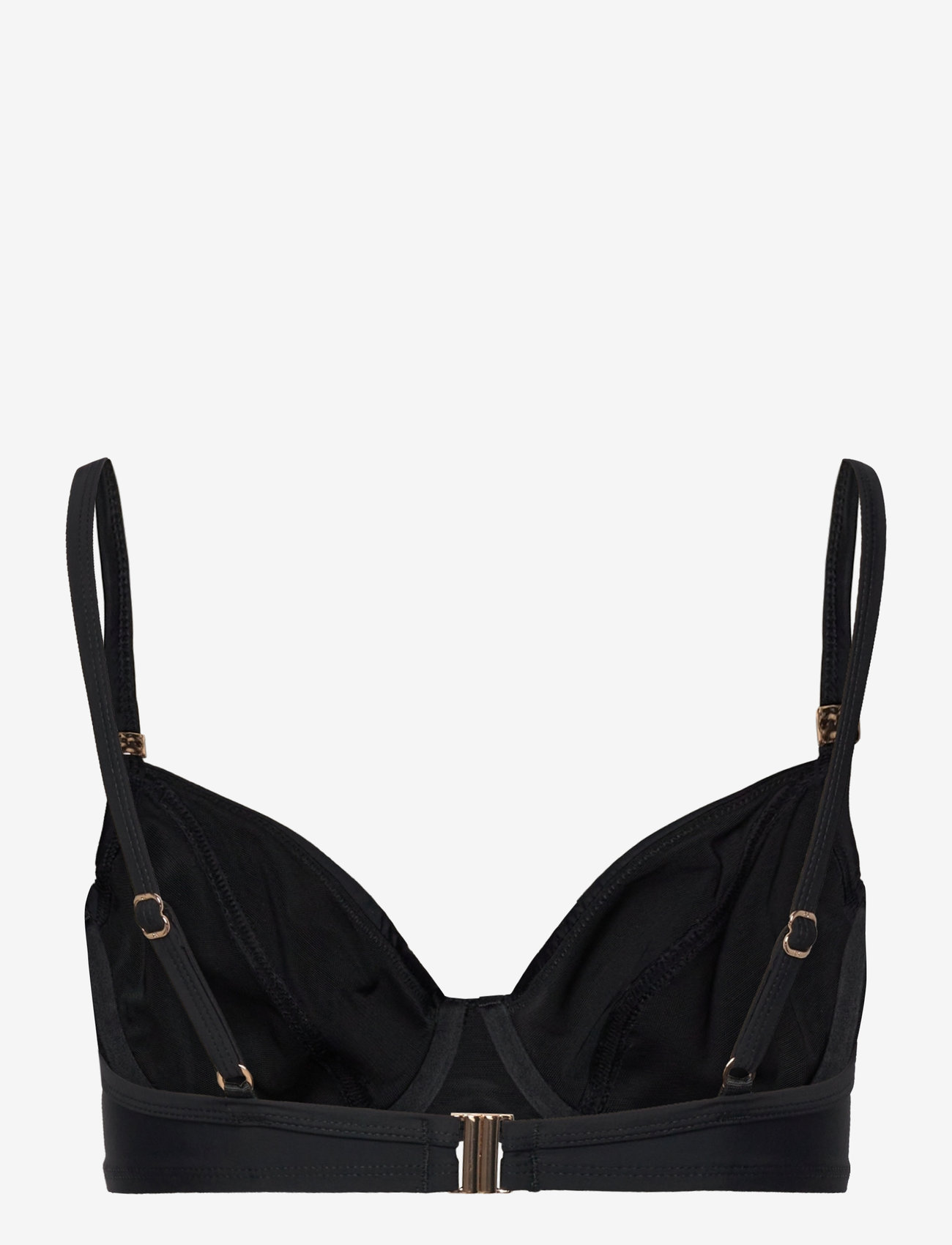 Hunkemöller - LUNA DEMI UF - bikinitoppe med bøjle - caviar - 2