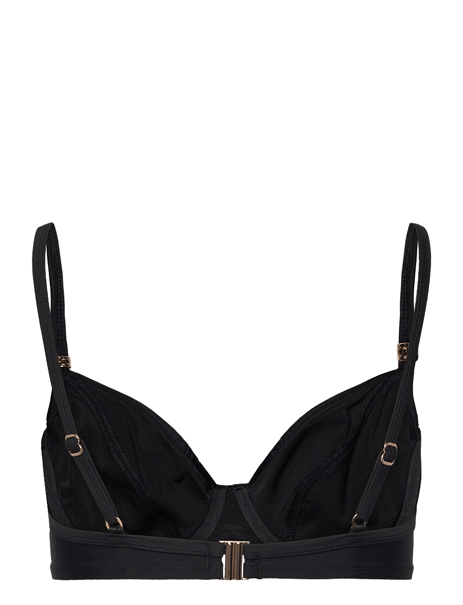 Hunkemöller - LUNA DEMI UF - vielutėmis sutvirtintos bikinio liemenėlės - caviar - 2