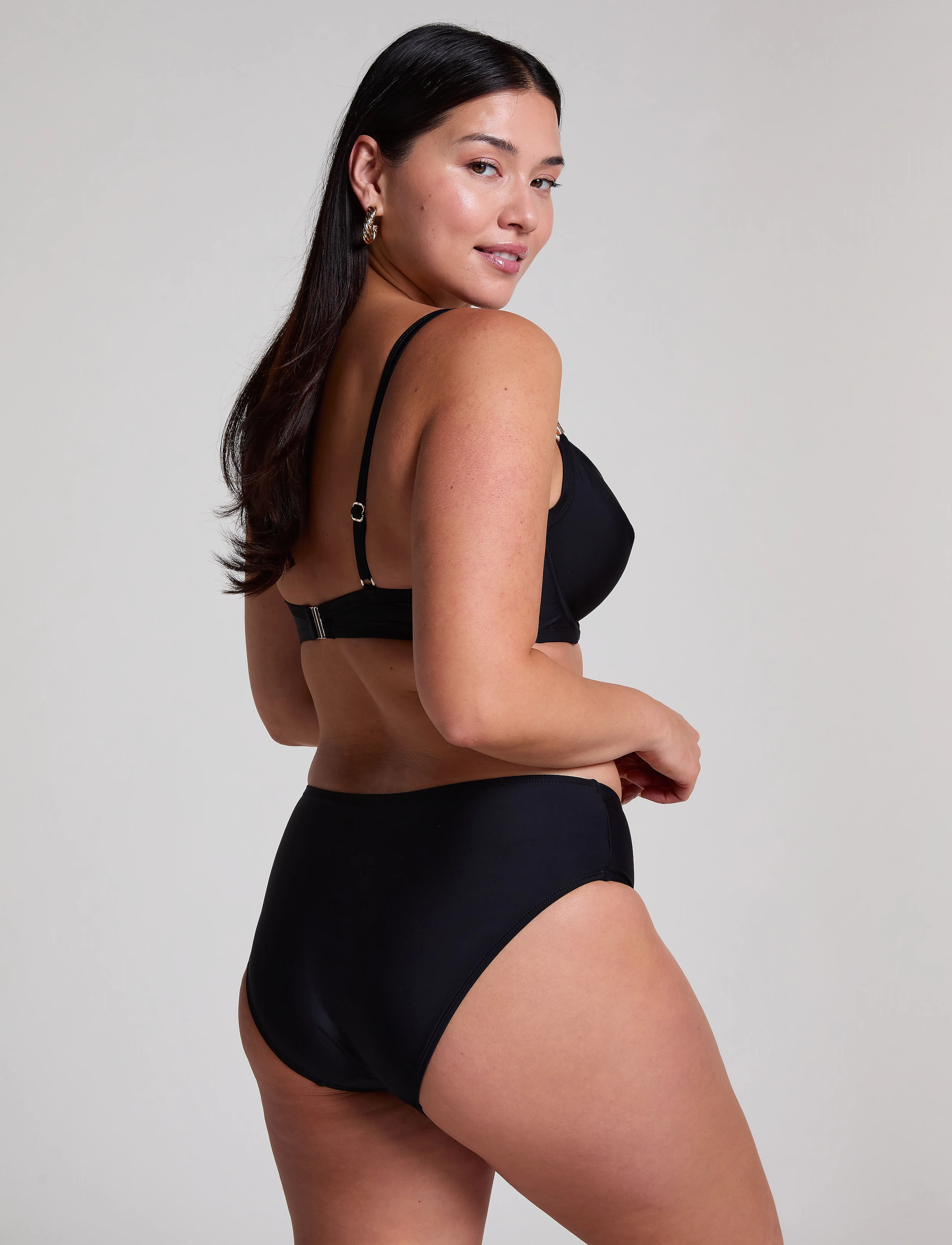Hunkemöller - LUNA DEMI UF - vielutėmis sutvirtintos bikinio liemenėlės - caviar - 5