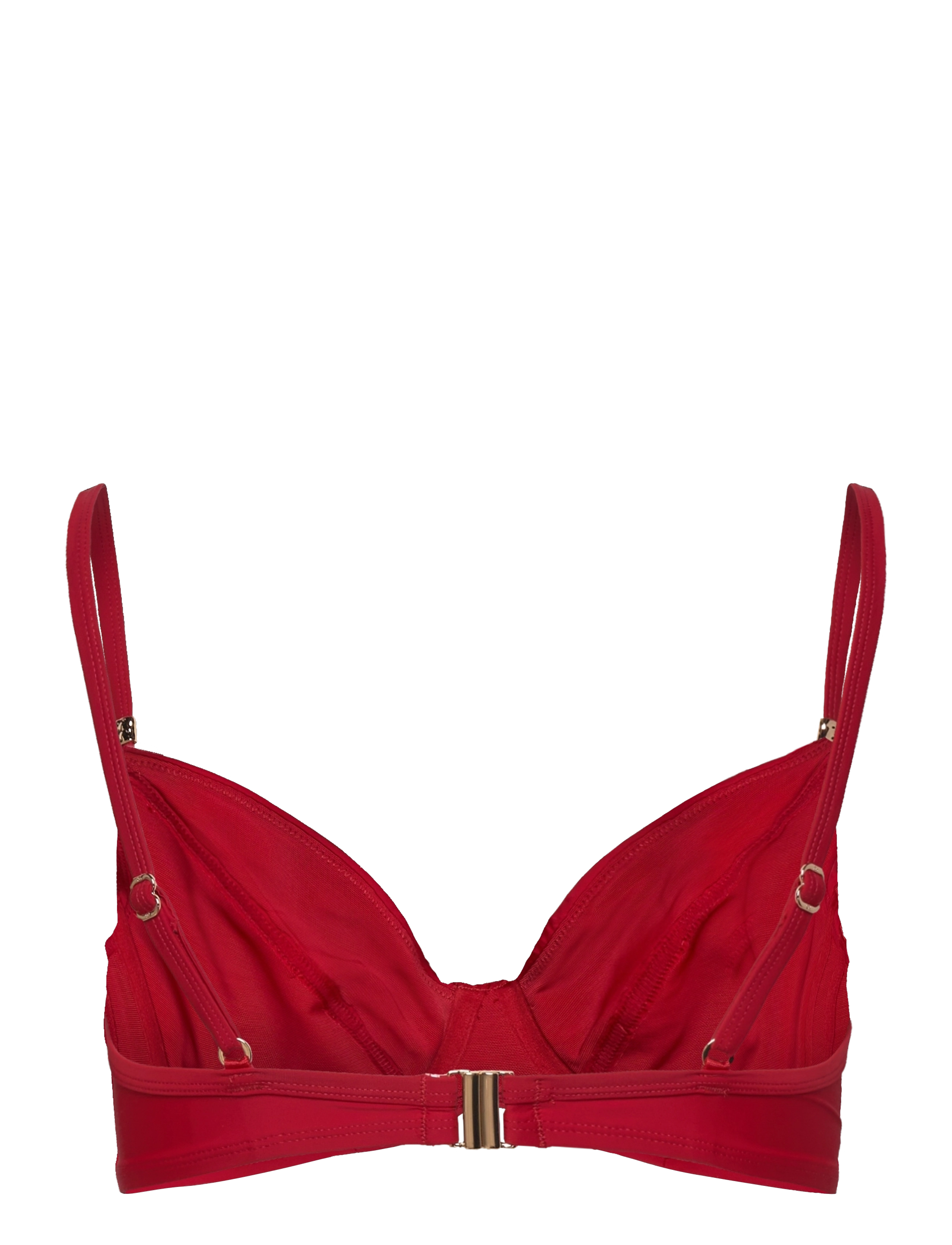 Hunkemöller - LUNA DEMI UF - bikinitoppe med bøjle - chili pepper - 2