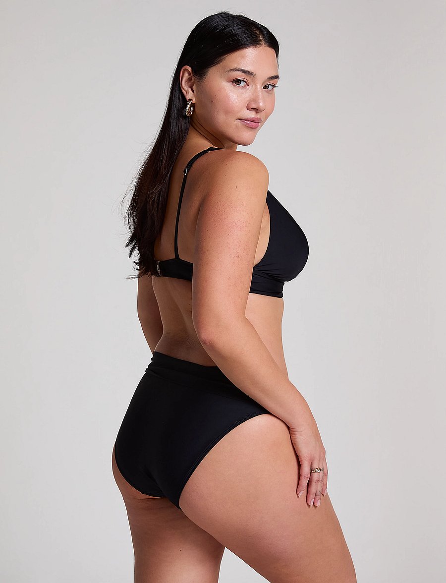 Hunkemöller - LUNA HA TRIANGLE - trekantsbikinier - caviar - 4