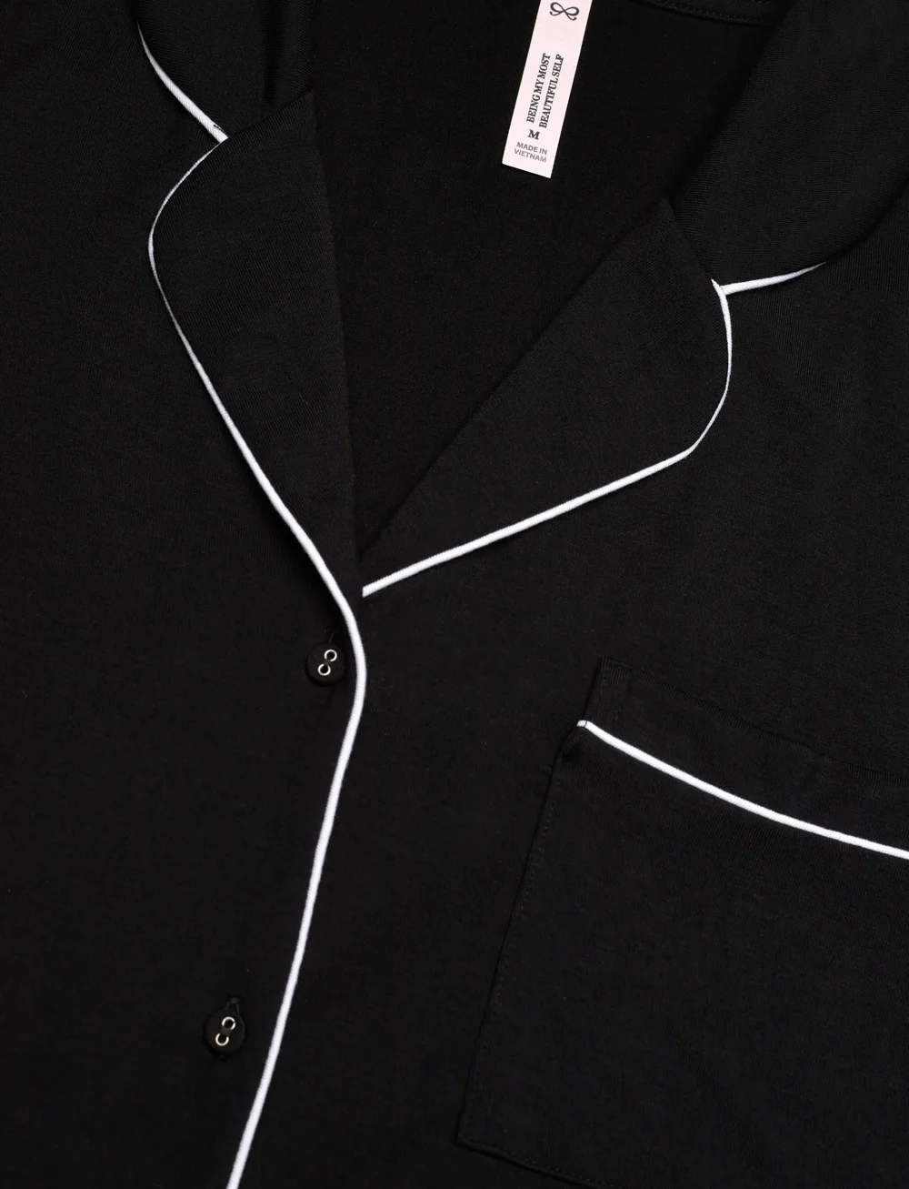 Hunkemöller - JACKET SS JERSEY ESSENTIAL - oberteile - black - 2