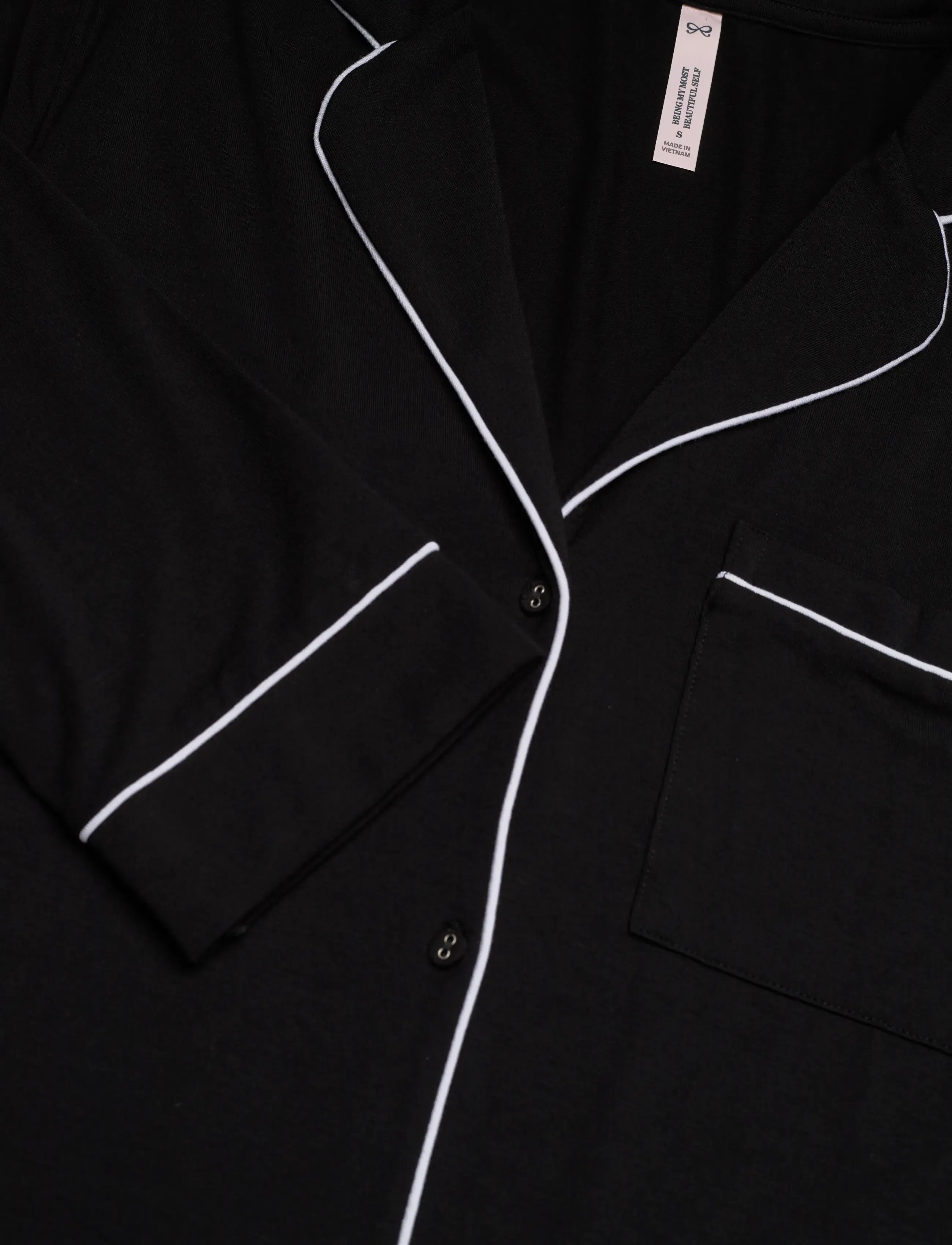 Hunkemöller - Shirtdress Ls Jersey Essenti - black - 2