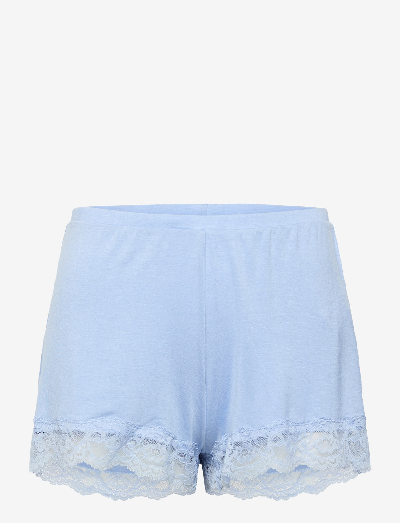 Hunkemöller - PJ CAMI JERSEY LACE NANA - pižamos - brunnera blue - 3