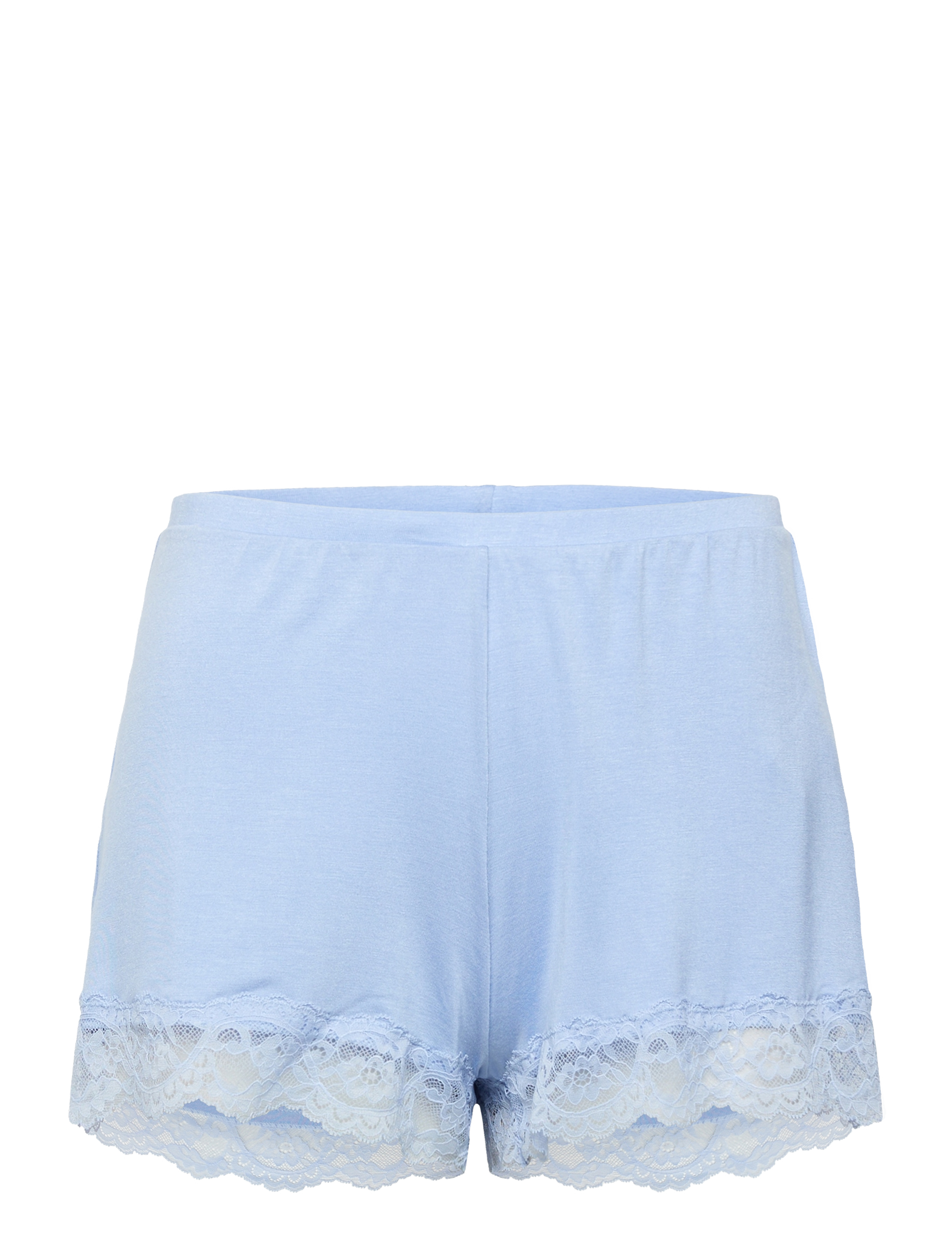 Hunkemöller - PJ CAMI JERSEY LACE NANA - pidžamas - brunnera blue - 3