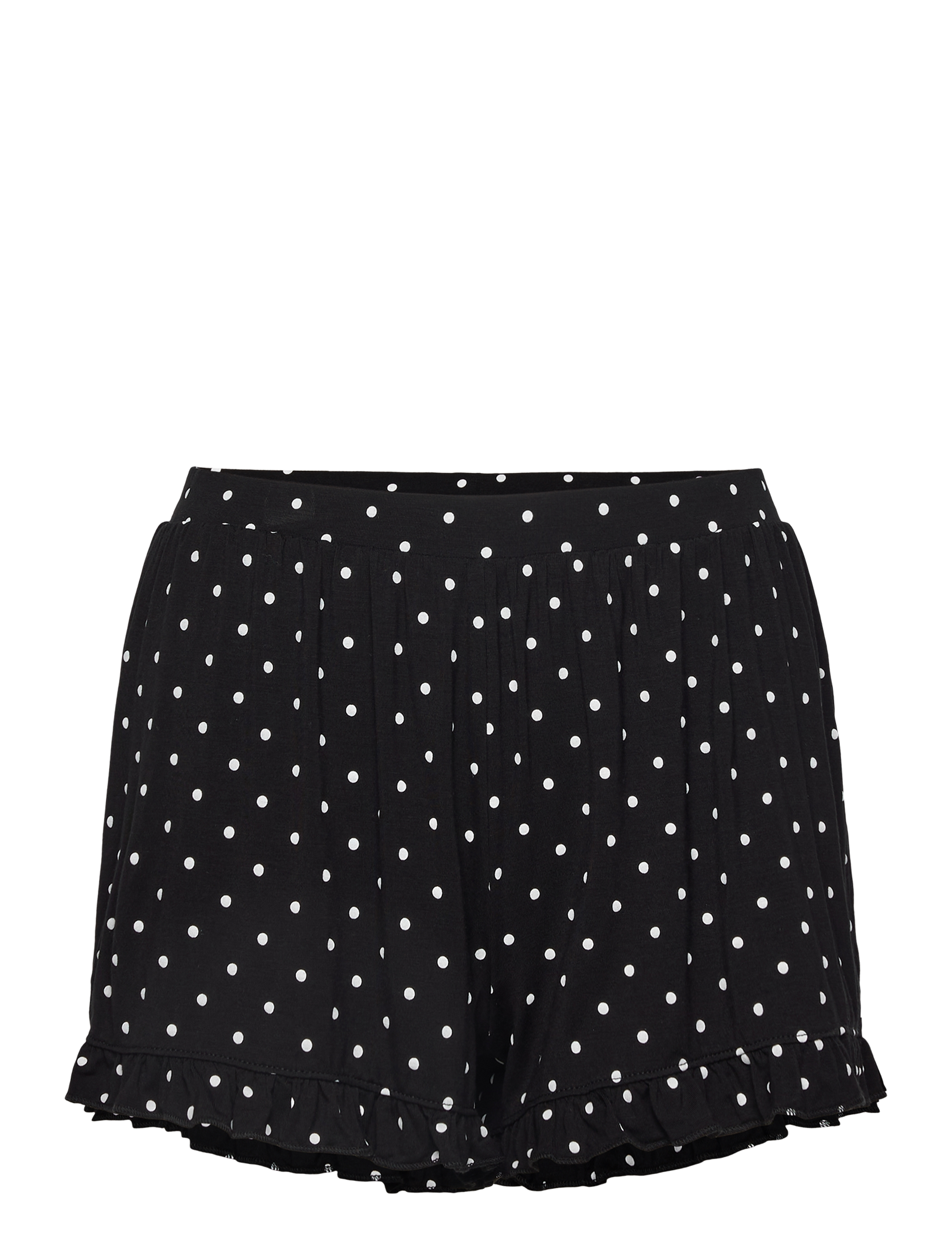 Hunkemöller - PJ SHORT LOOSEFIT DOT - black - 3