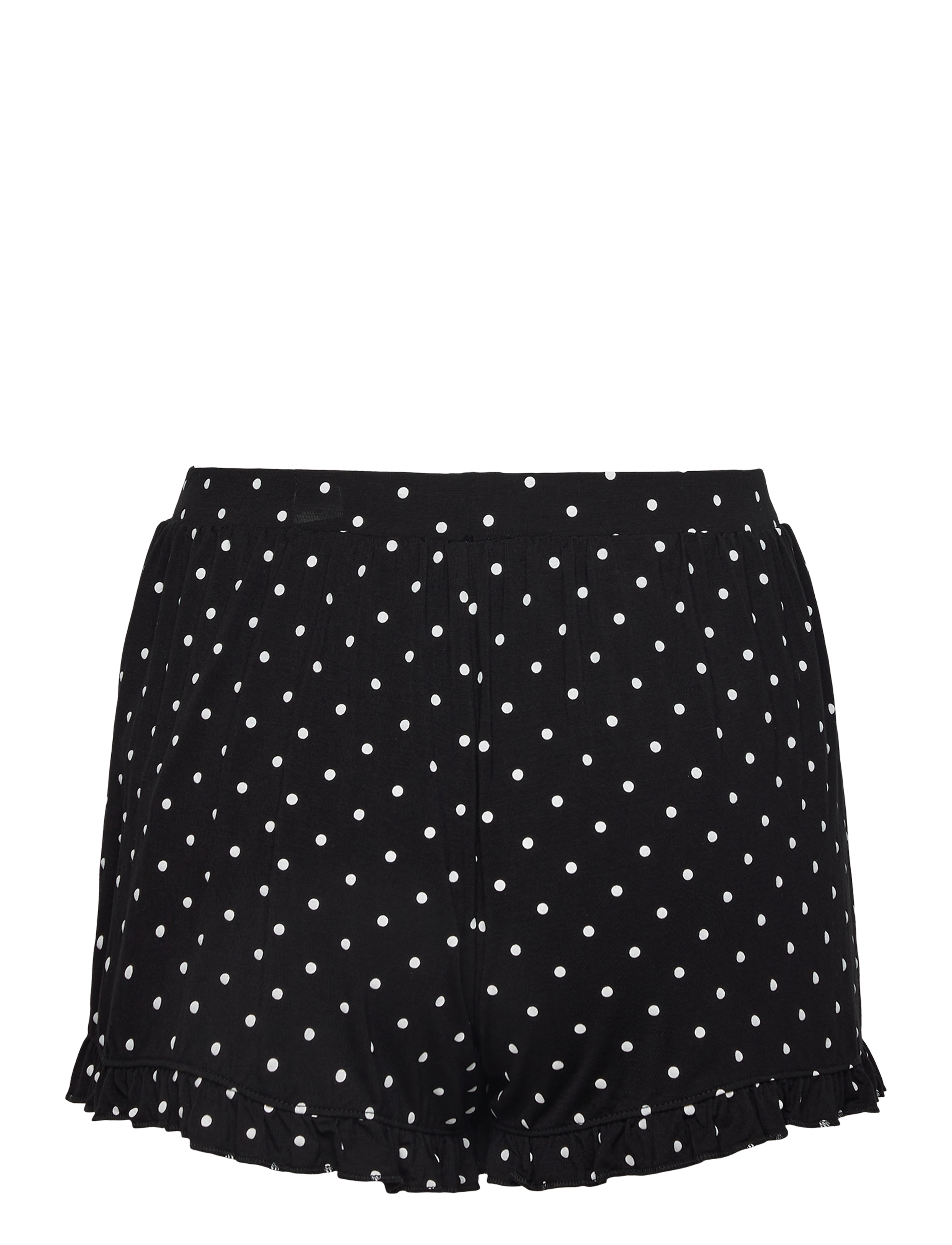 Hunkemöller - PJ SHORT LOOSEFIT DOT - black - 4