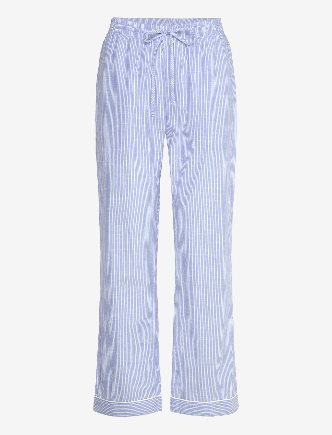Hunkemöller - PANT COTTON STRIPE - hkm blue - 1