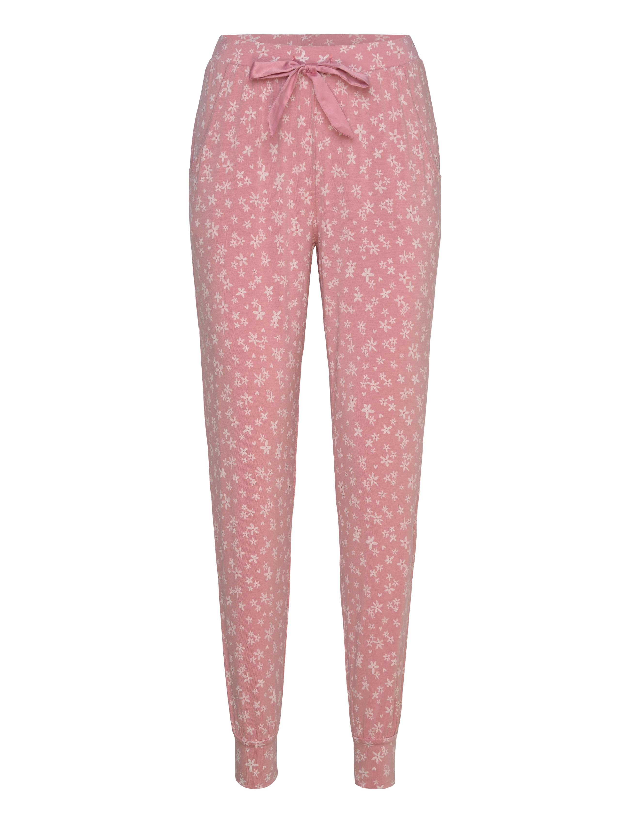 Hunkemöller - PANT JERSEY PRINT - bridal rose - 1