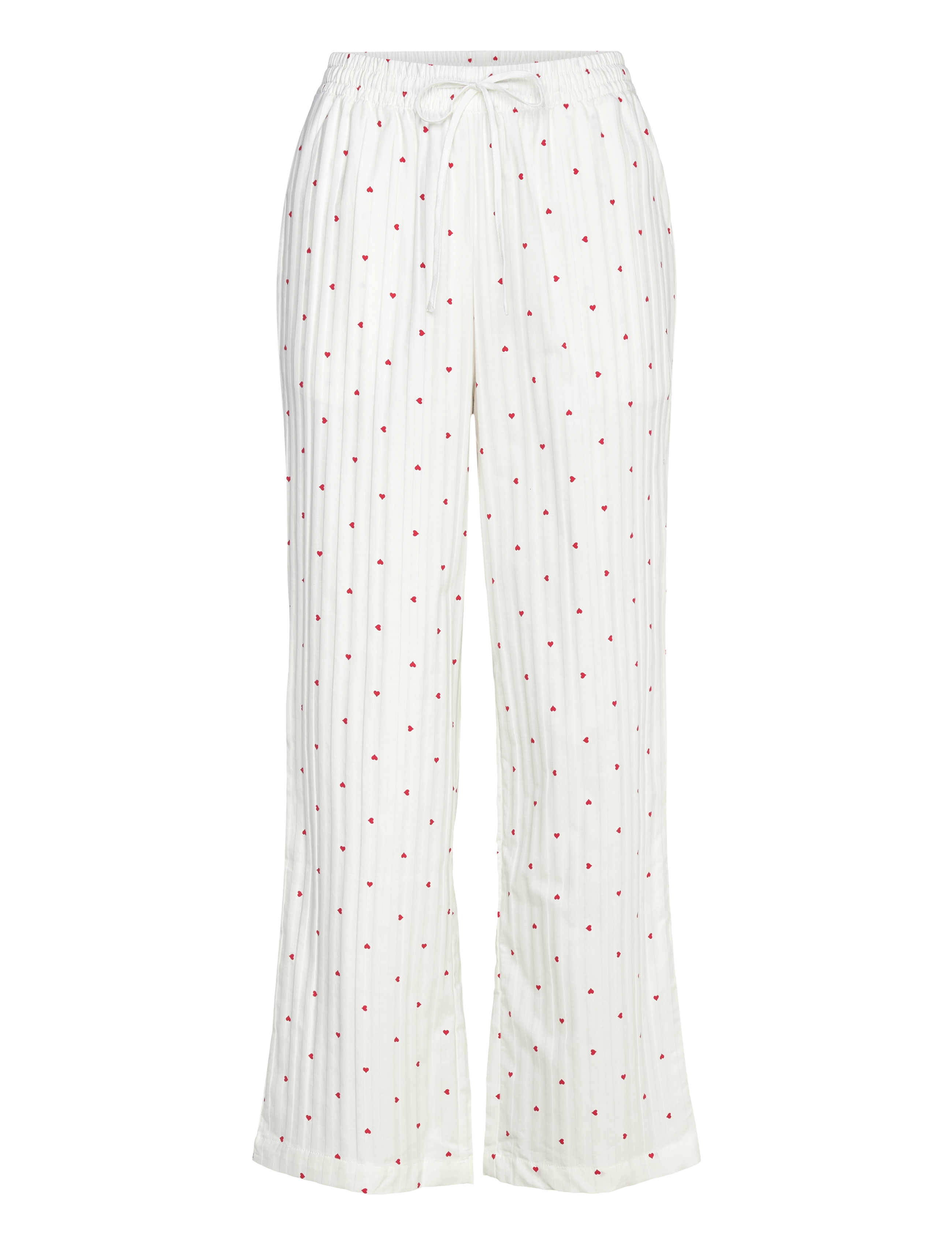 Hunkemöller - PANT COTTON JACQUARD HEARTS - hkm white - 1
