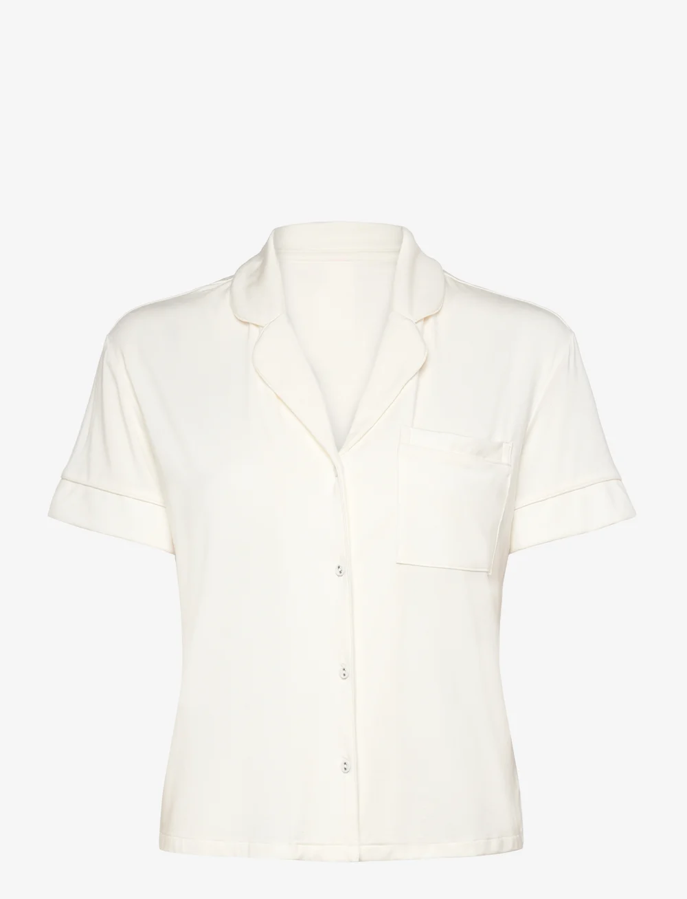Hunkemöller - JACKET SS JERSEY ESSENTIAL - hauts - whisper white - 1
