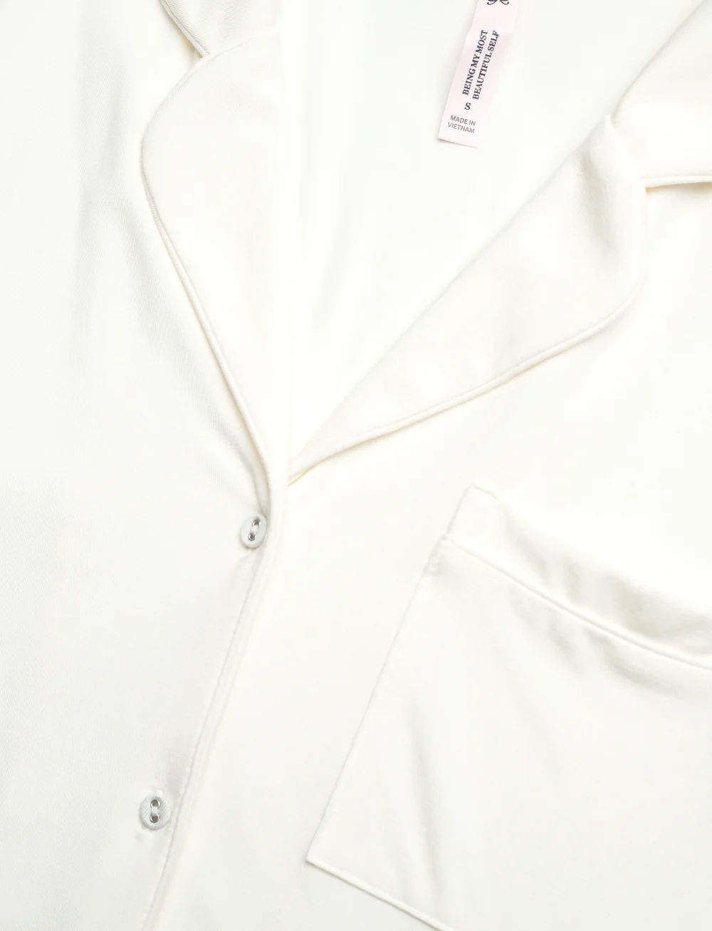 Hunkemöller - JACKET SS JERSEY ESSENTIAL - hauts - whisper white - 5