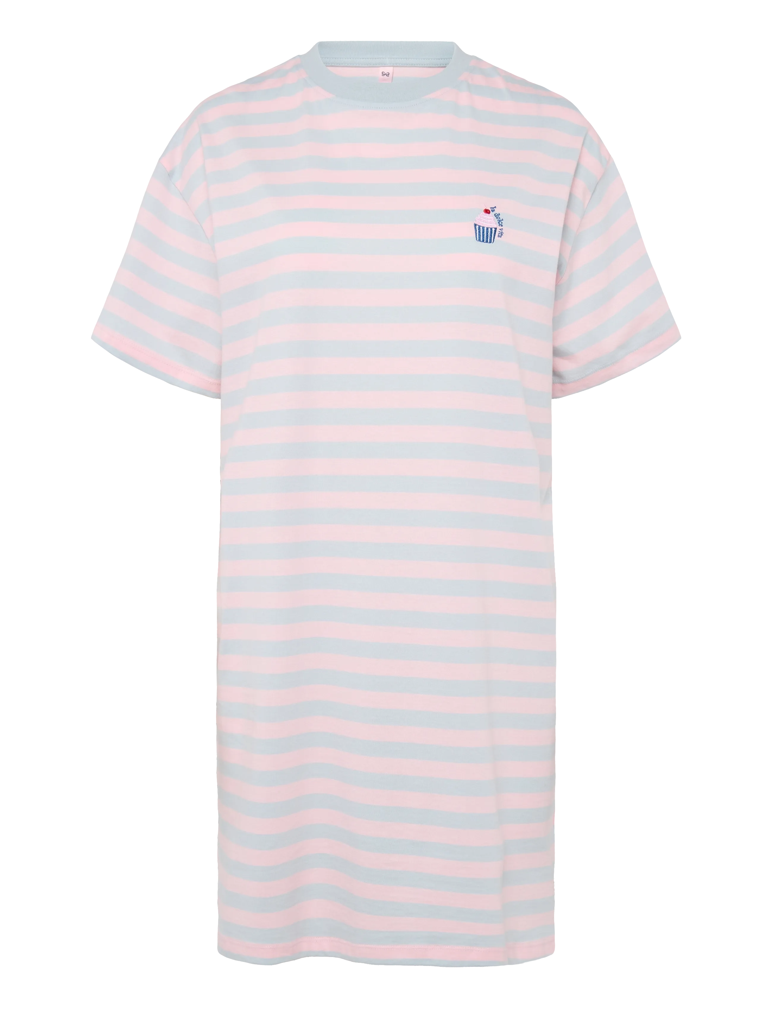 Hunkemöller NIGHTIE BOXY R-NECK CUPCAKE - Pyjamas & loungewear - HKM BLUE / blue