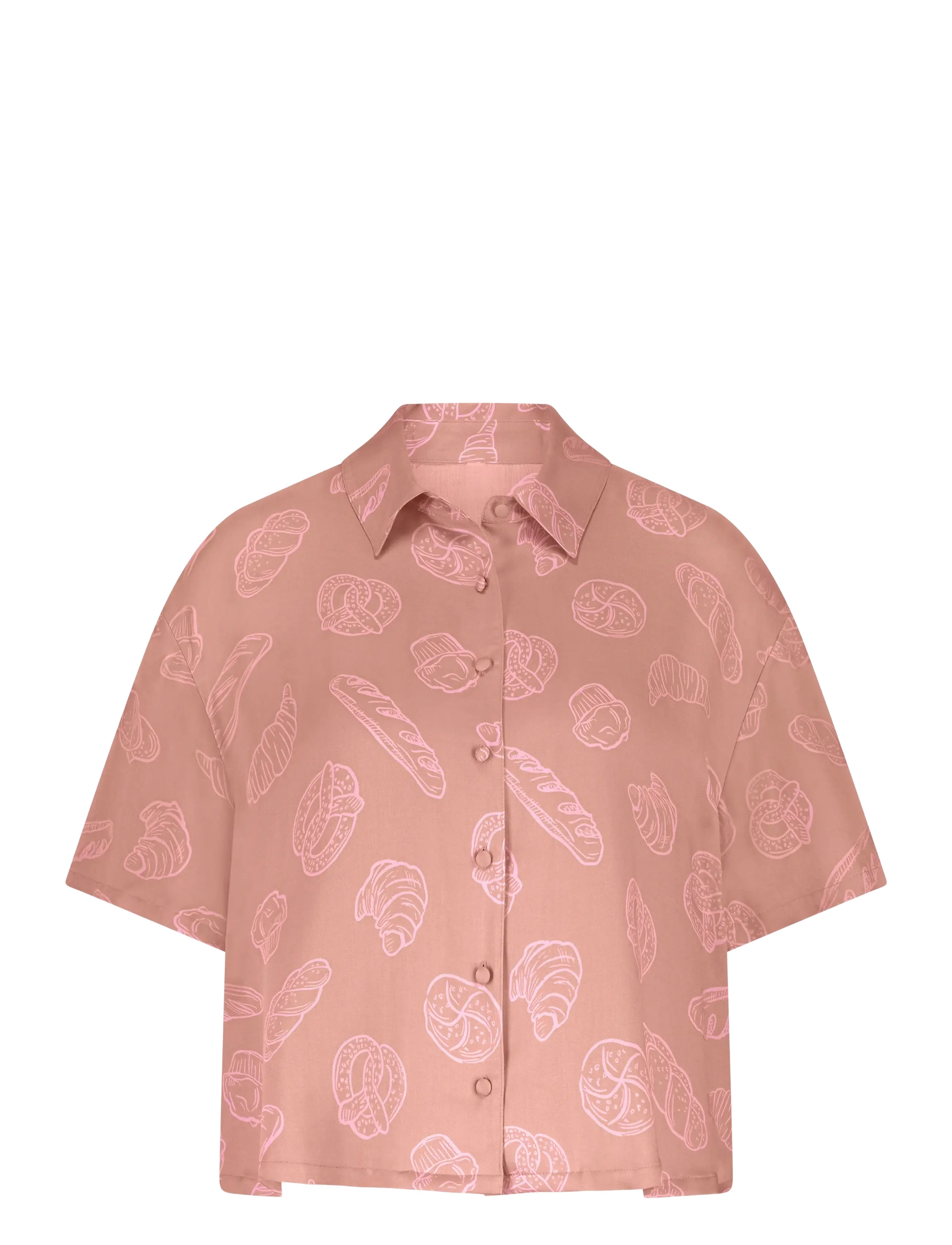 JACKET SS VIS SATIN - HKM TAN