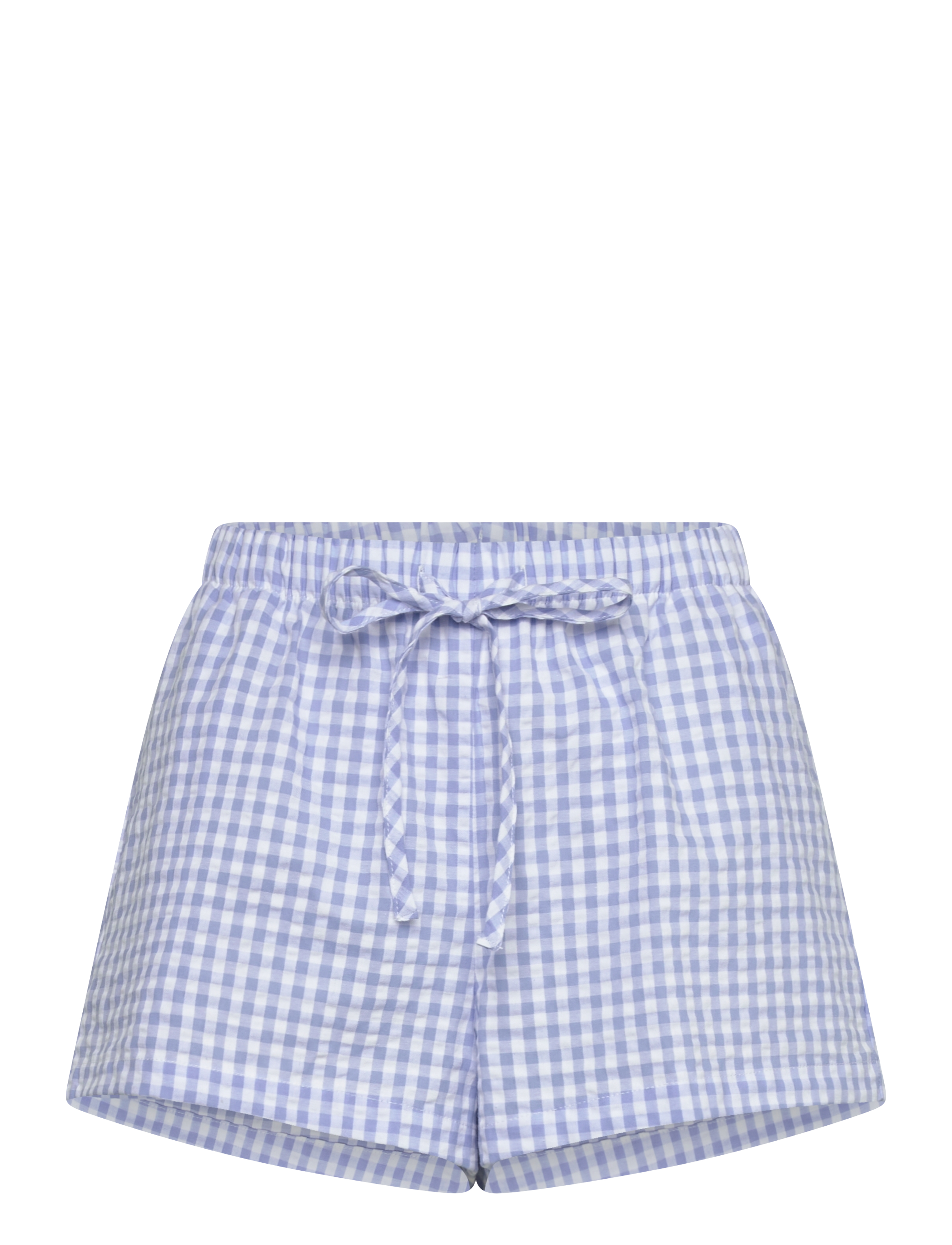 Hunkemöller - SHORT SEERSUCKER CHECK - hkm blue - 1