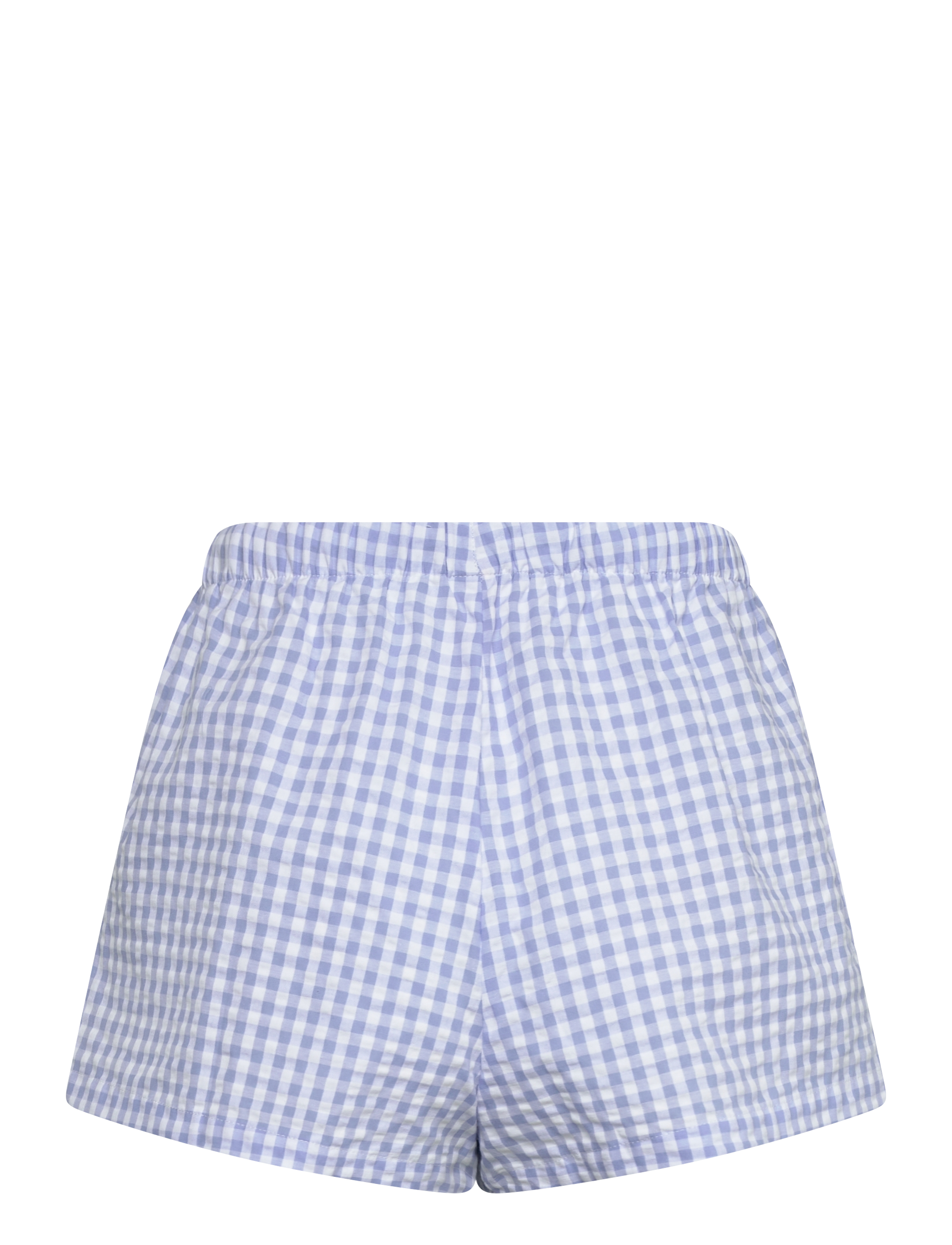 Hunkemöller - SHORT SEERSUCKER CHECK - hkm blue - 2