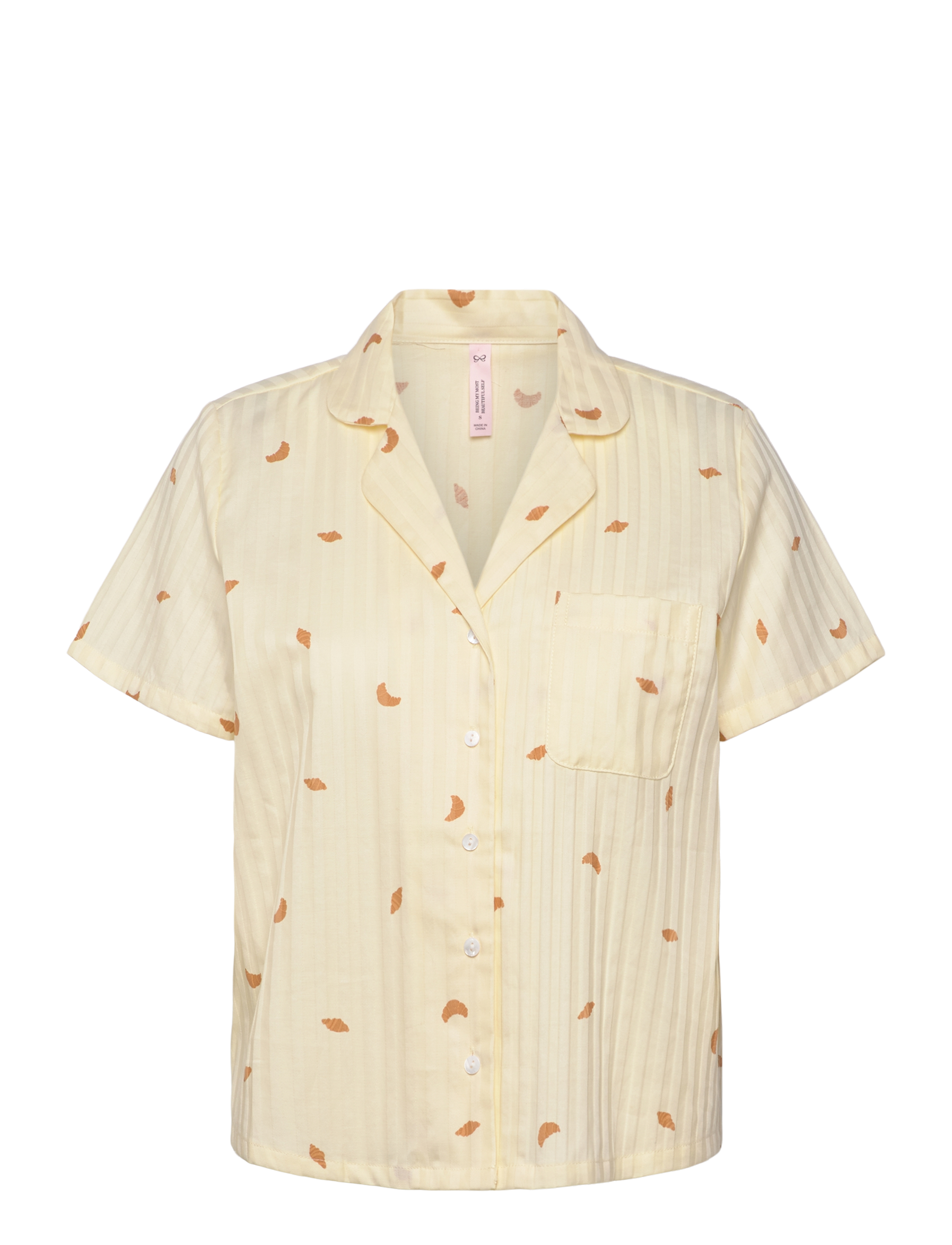Hunkemöller - JACKET SS COTTON CROISSANT - hkm yellow - 1