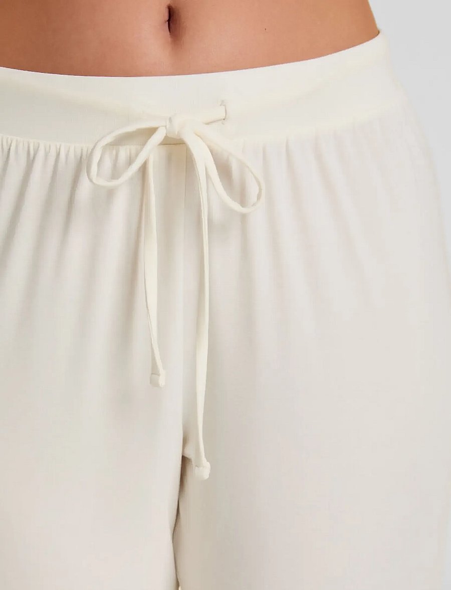 Hunkemöller - PANT JERSEY ESSENTIAL - alltags-style - whisper white - 3
