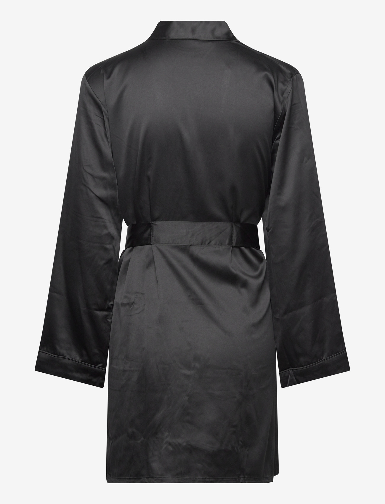 Hunkemöller - KIMONO SATIN - kimonoer - black - 1
