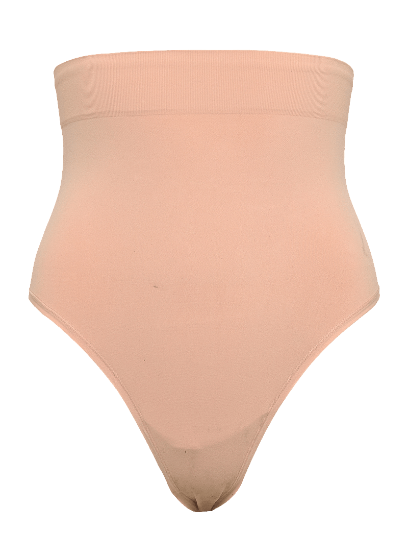 Hunkemöller - Seamless Enhancing High Waisted Thong - shapewear-hosen - rugby tan - 1