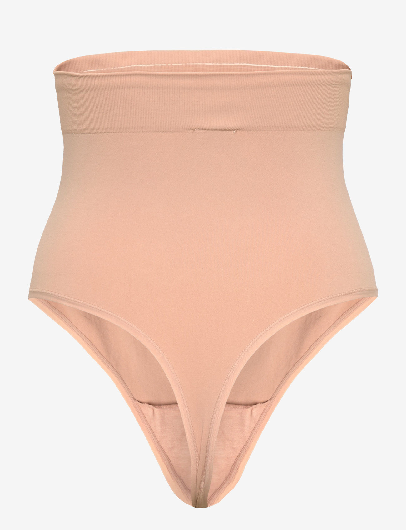 Hunkemöller - Seamless Enhancing High Waisted Thong - gifts below 15000kr - rugby tan - 1