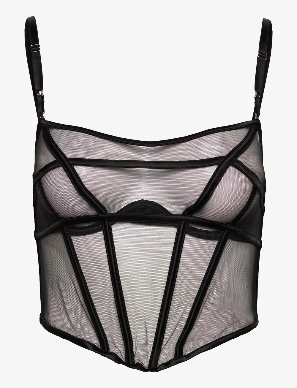 Hunkemöller - MARIE BUSTIER - bügellose bhs - caviar - 1
