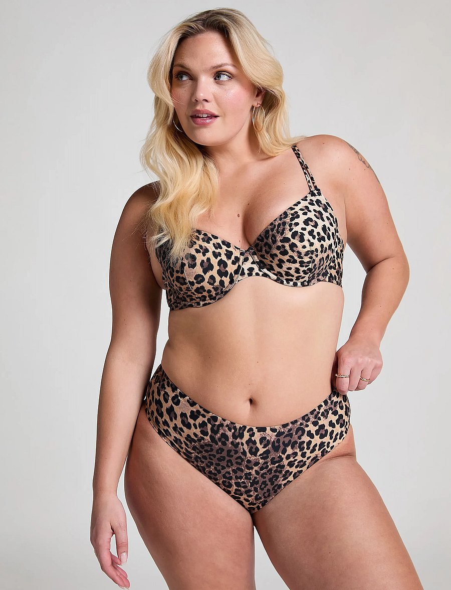 Hunkemöller - ANIMALIA RIO M - brazilian bikinis - potting soil - 5