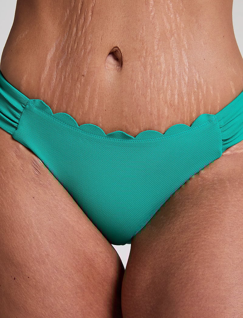 Hunkemöller - SCALLOP RIO B - bikinibriefs - hkm green - 3