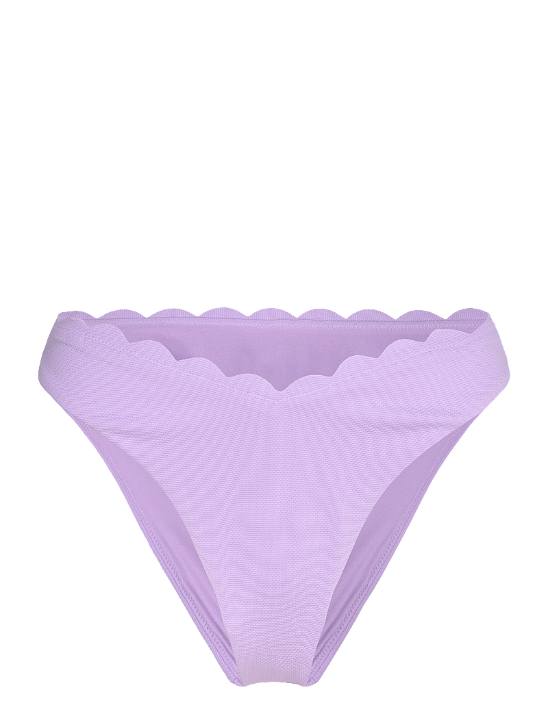 Hunkemöller - SCALLOP HIGH LEG R - bikini-slips - hkm purple - 1
