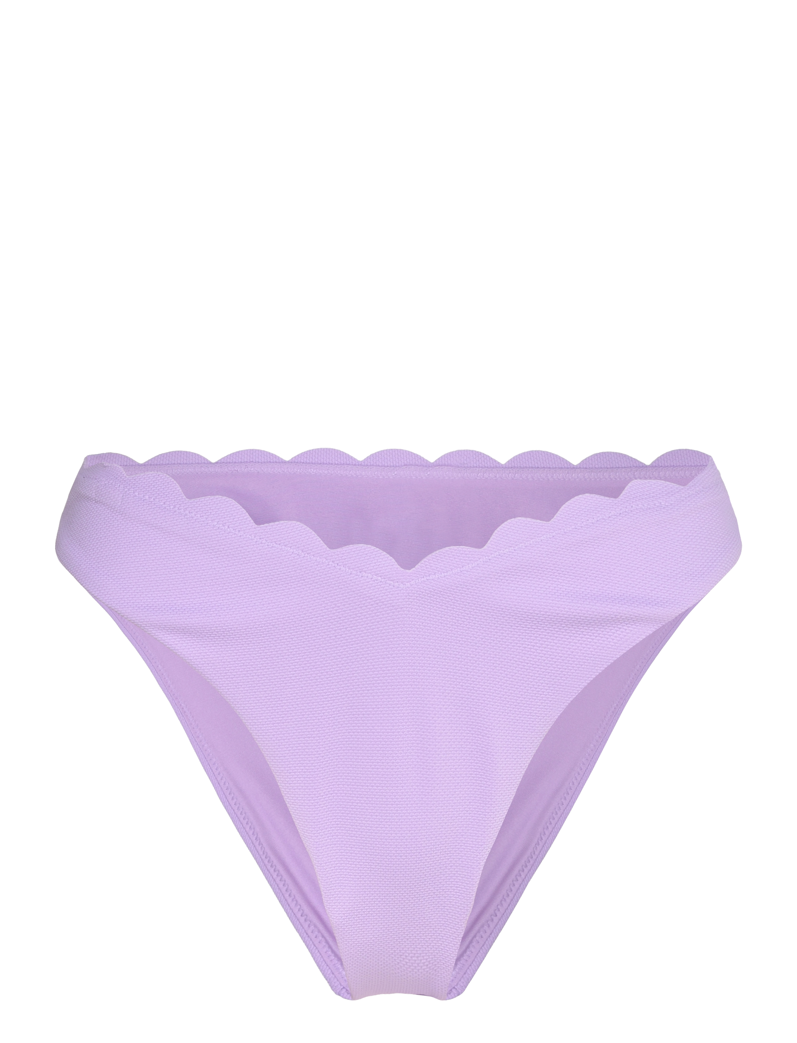 Hunkemöller SCALLOP HIGH LEG R - Bademode - HKM PURPLE / purple