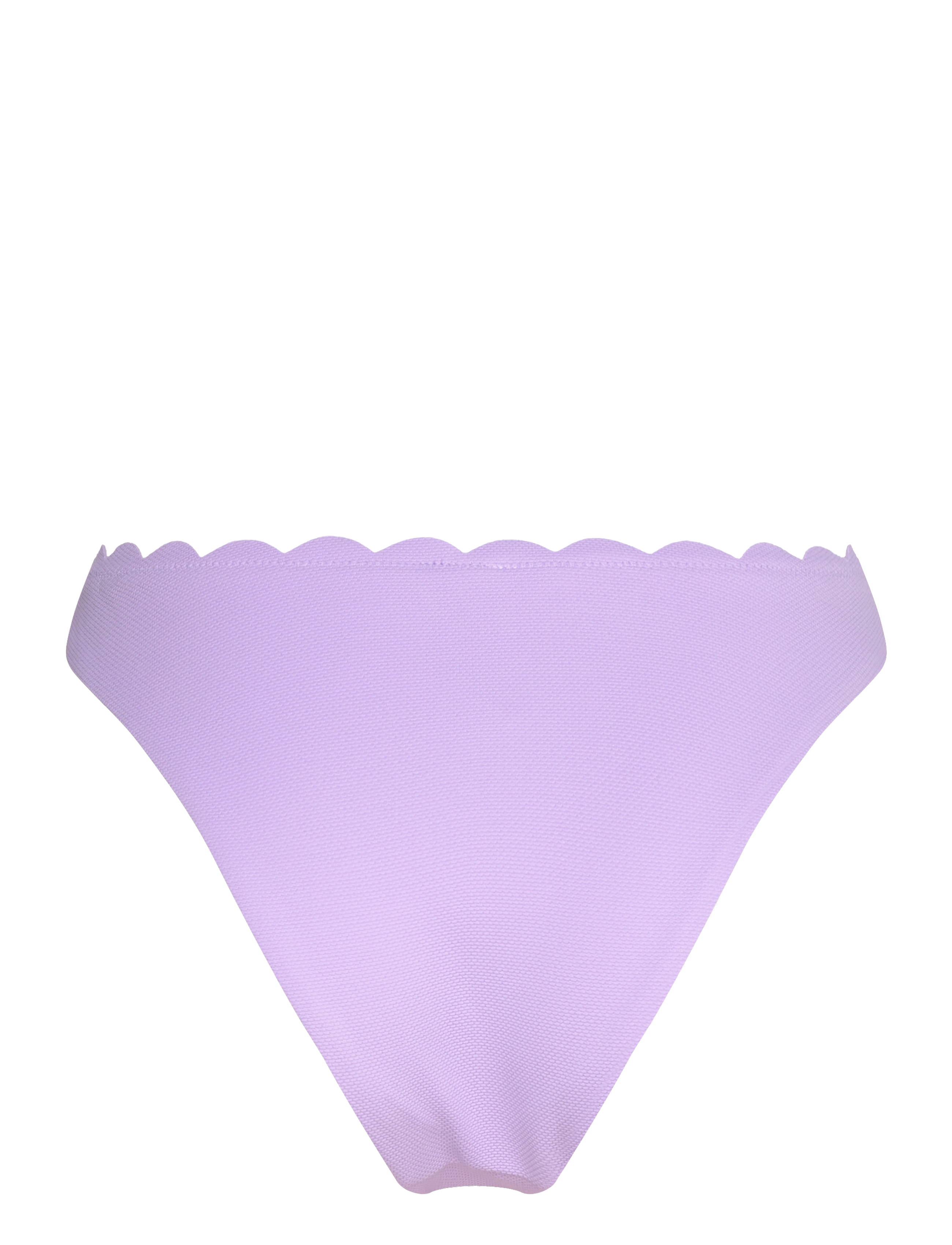 Hunkemöller - SCALLOP HIGH LEG R - brazilian bikinis - hkm purple - 2