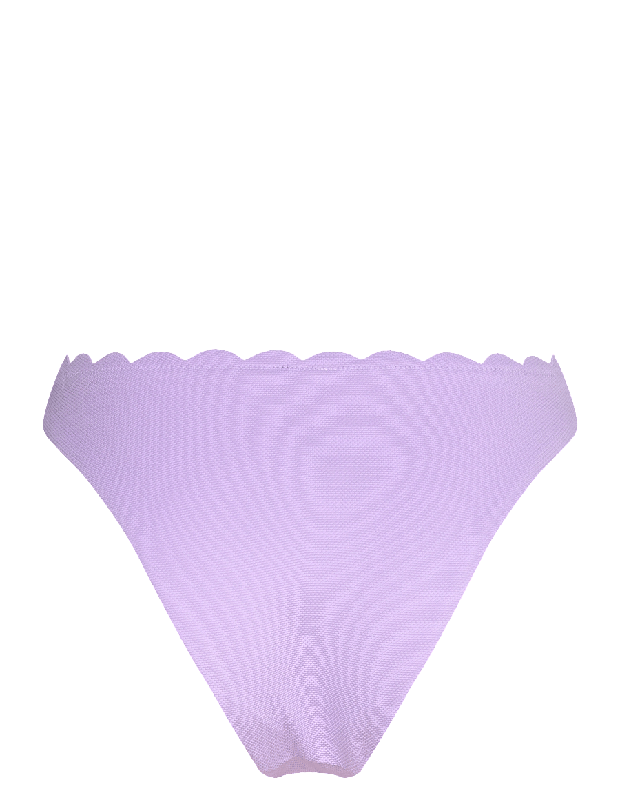 Hunkemöller - SCALLOP HIGH LEG R - brazilian bikinier - hkm purple - 2