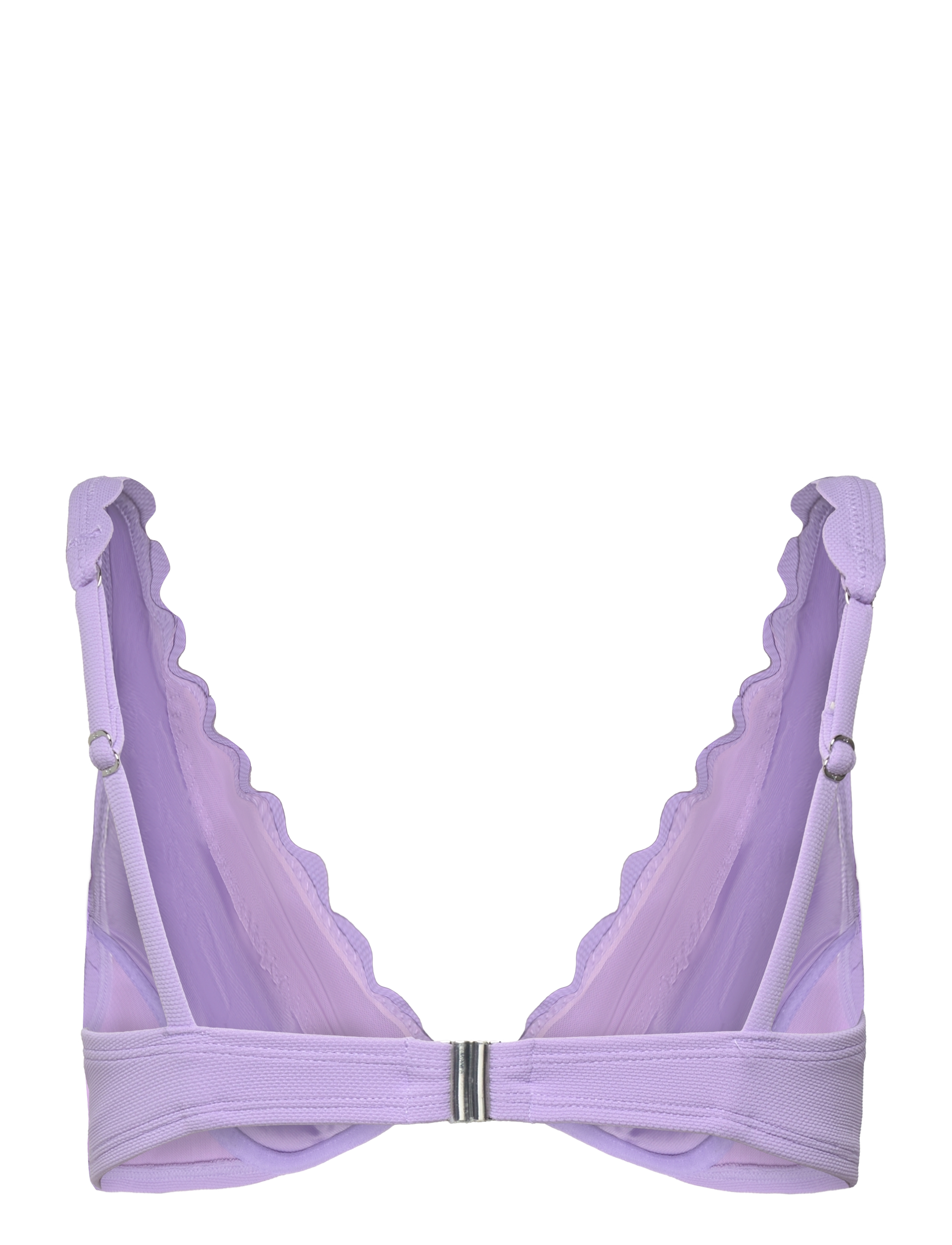Hunkemöller - SCALLOP UP - bikinitoppe med bøjle - hkm purple - 2