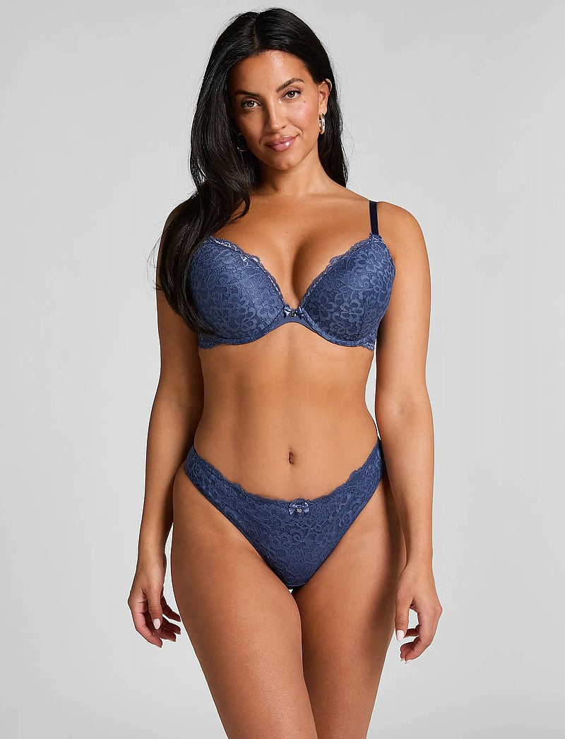 Hunkemöller - MARINE PP PUSH - push up bras - blue indigo - 4