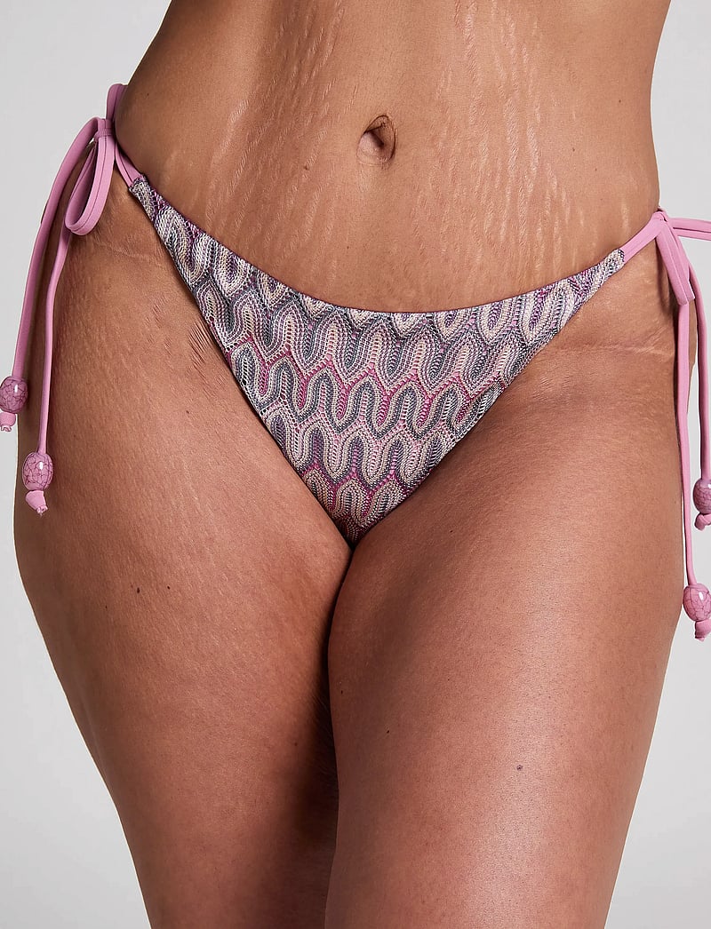 Hunkemöller - CALI HIGHLEG T - side tie bikinis - lilas - 3