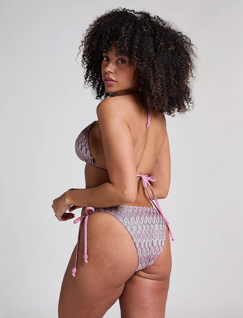 Hunkemöller - CALI HIGHLEG T - side tie bikinis - lilas - 4