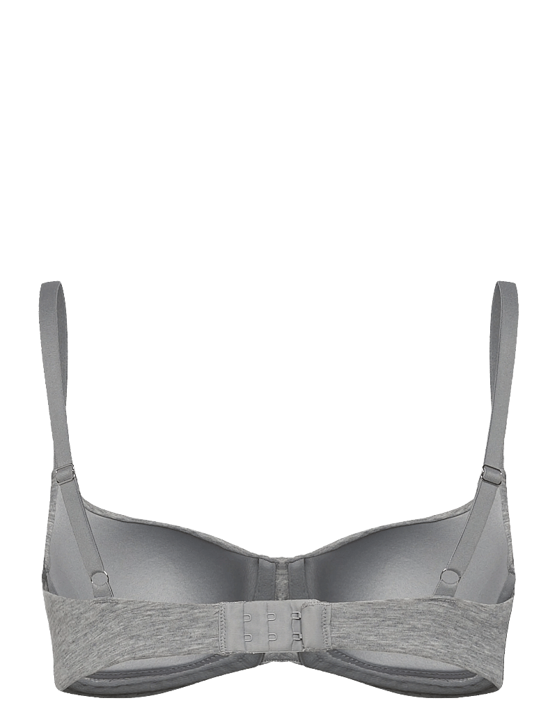 Hunkemöller - COTTON PD - balconette bh'er - grey - 2