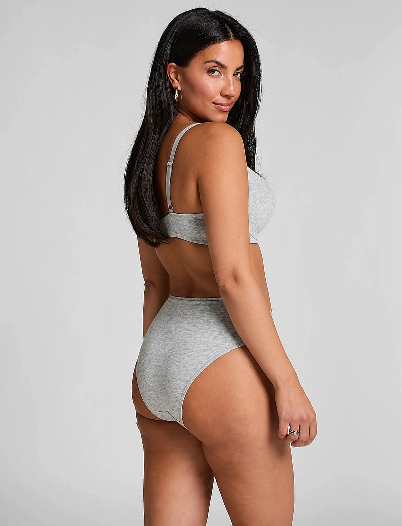 Hunkemöller - COTTON PD - balconette bh'er - grey - 5